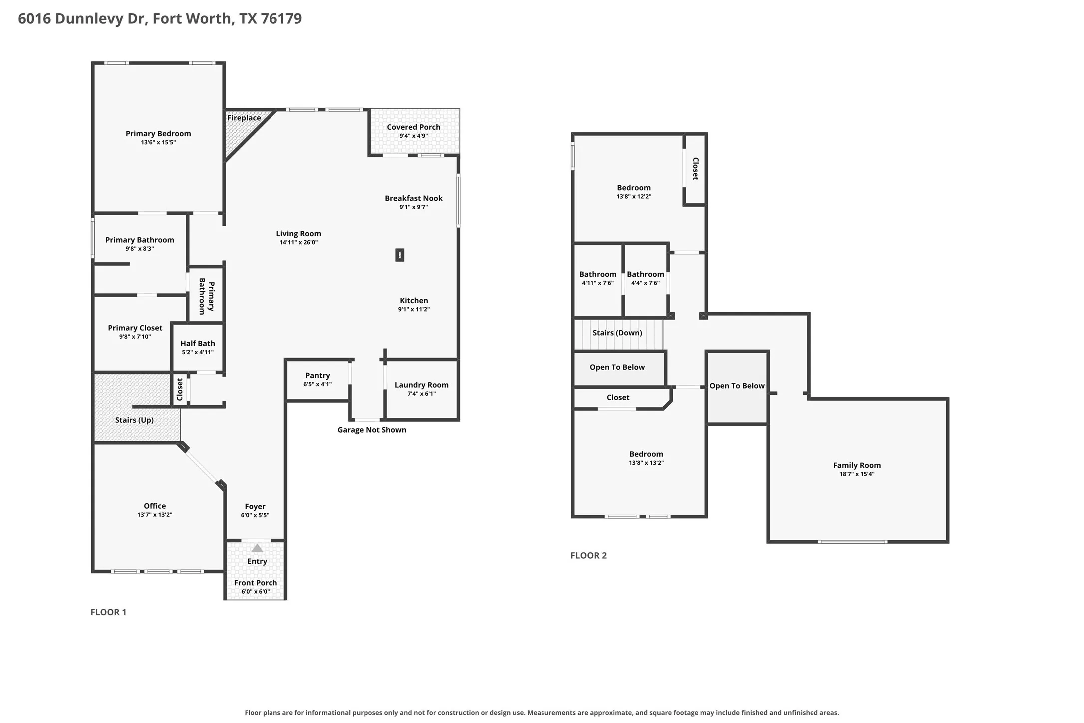 Flexible floor plan