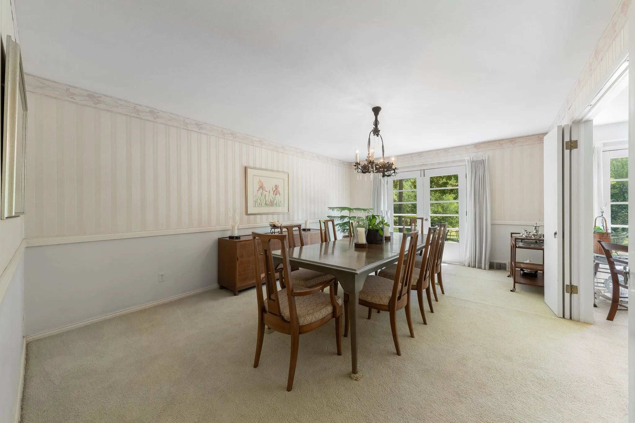 Dining Room open to Living Room.