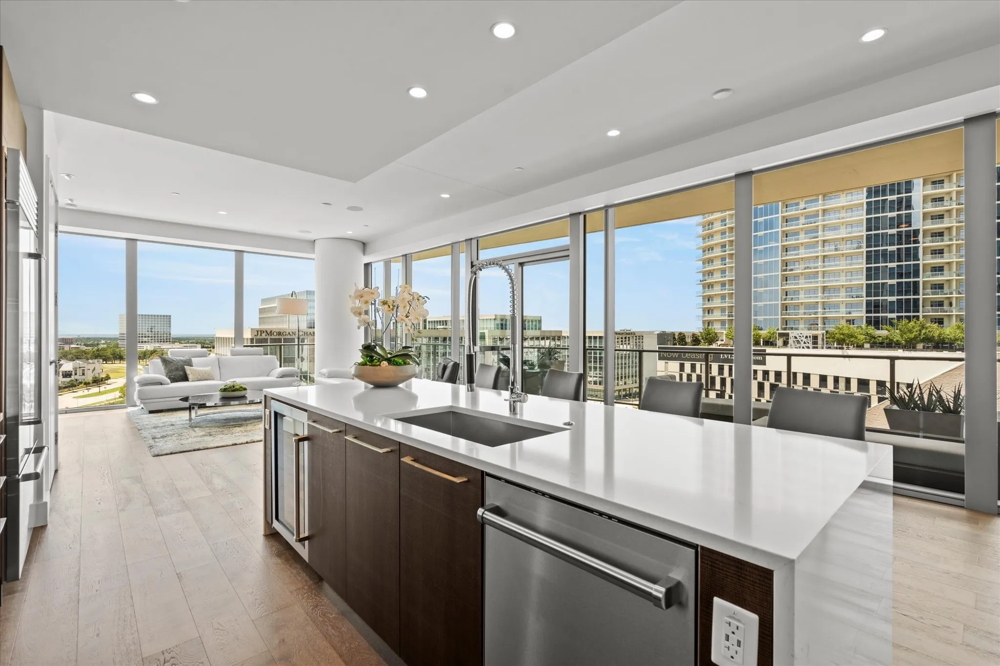 Condominium For Sale in Collin County , 7901 Windrose Avenue 801, Plano, Texas 75024, 2 Bedroom, 3 Bathroom, 2 Garage spaces, 2,245 Sqft, built in 2020, Price $1,850,000, mls#21360007, Real Estate Agent in Plano, Homes For Sale in Collin county, Homes For Sale in Plano, Realtor in Plano Texas, Real Estate Brokerage Independent Realty Texas, Luminita Cordes Realtor
