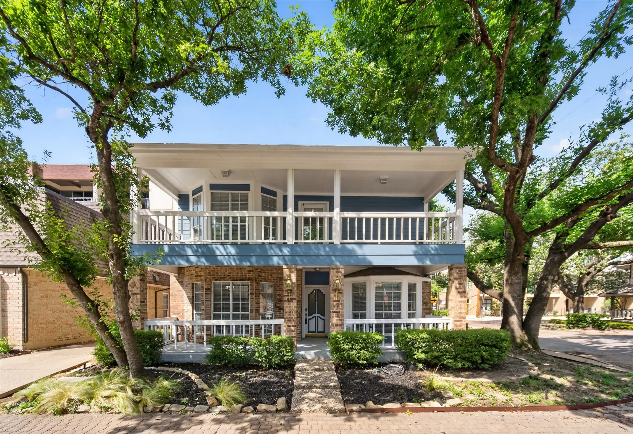 View of the front of the home.