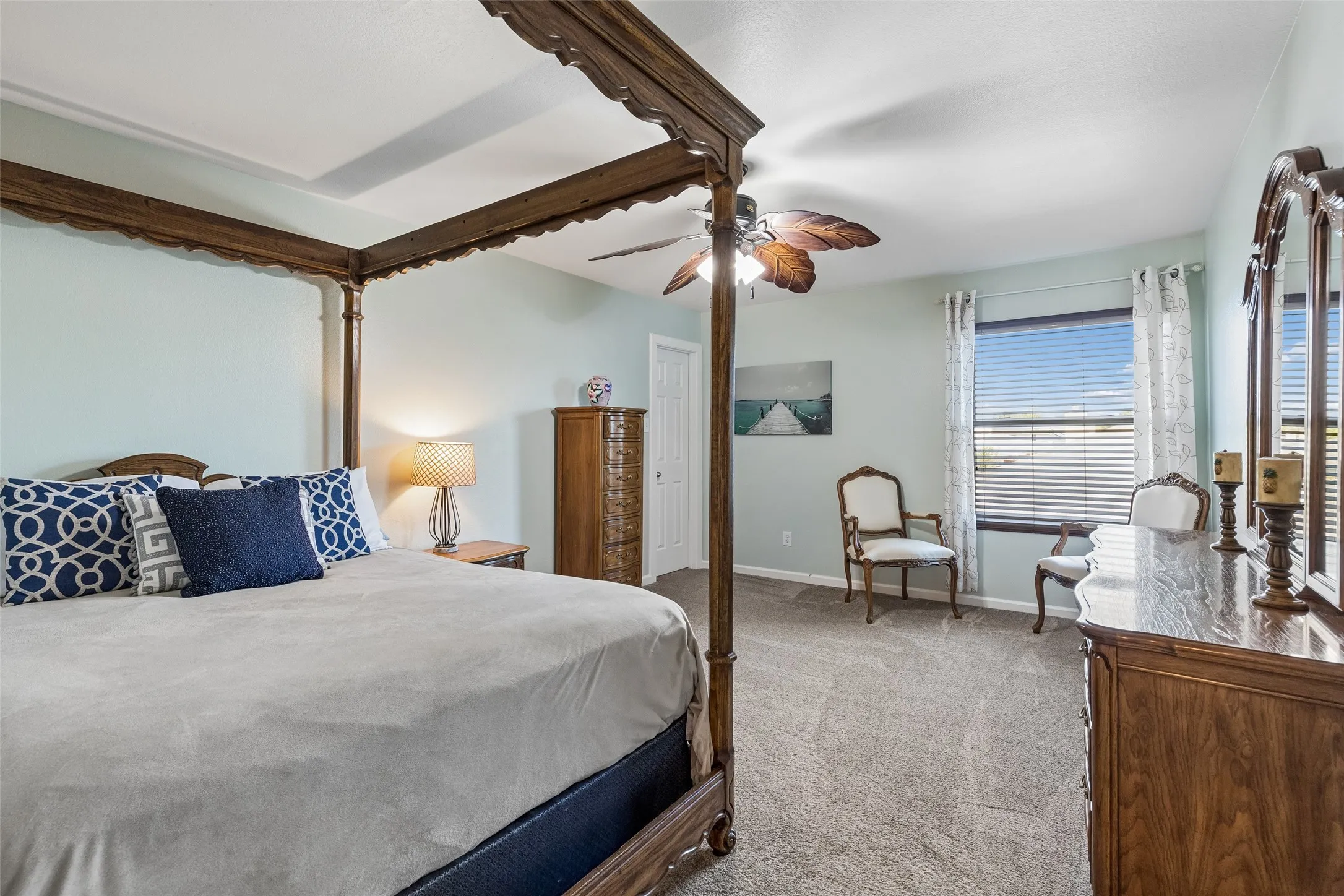 Room for More Than a Bed – Large dimensions give this secondary bedroom flexibility for a sitting area, desk, or additional storage while still maintaining comfortable circulation throughout the room.