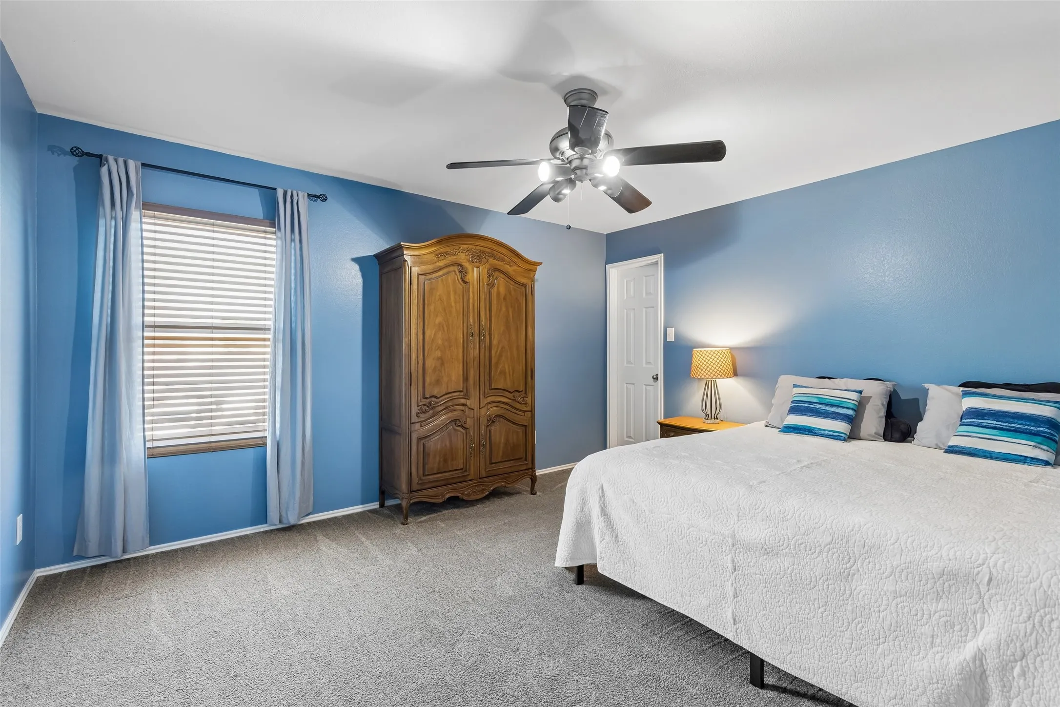 Another Oversized Bedroom – Spacious proportions, a walk-in closet, ceiling fan, and large window make this bedroom noticeably more accommodating than the typical secondary space.