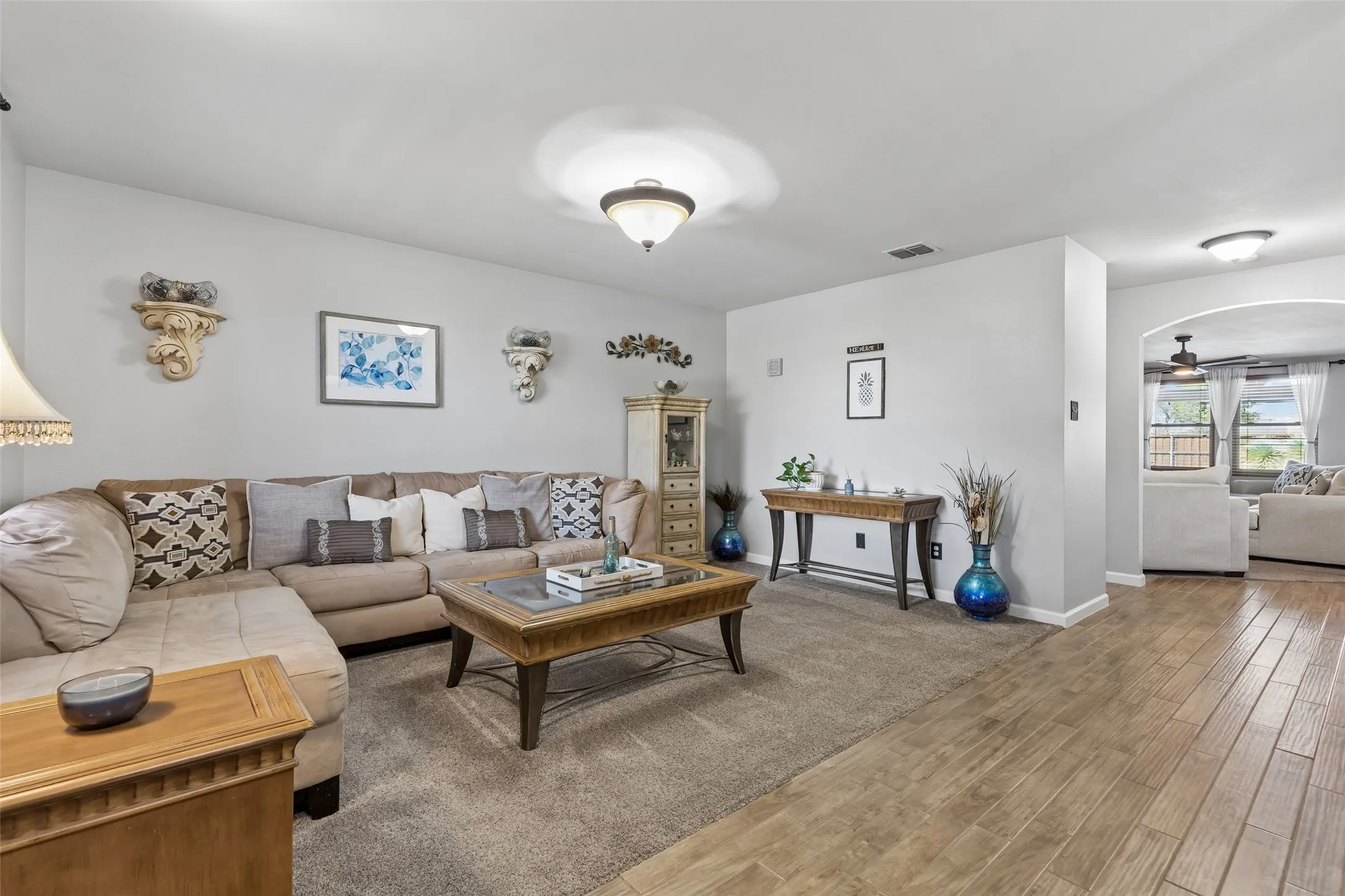 Room to Use Your Way – Generous proportions give the formal living room plenty of flexibility for conversation, entertaining, a second sitting area, or another purpose that fits your day-to-day needs.