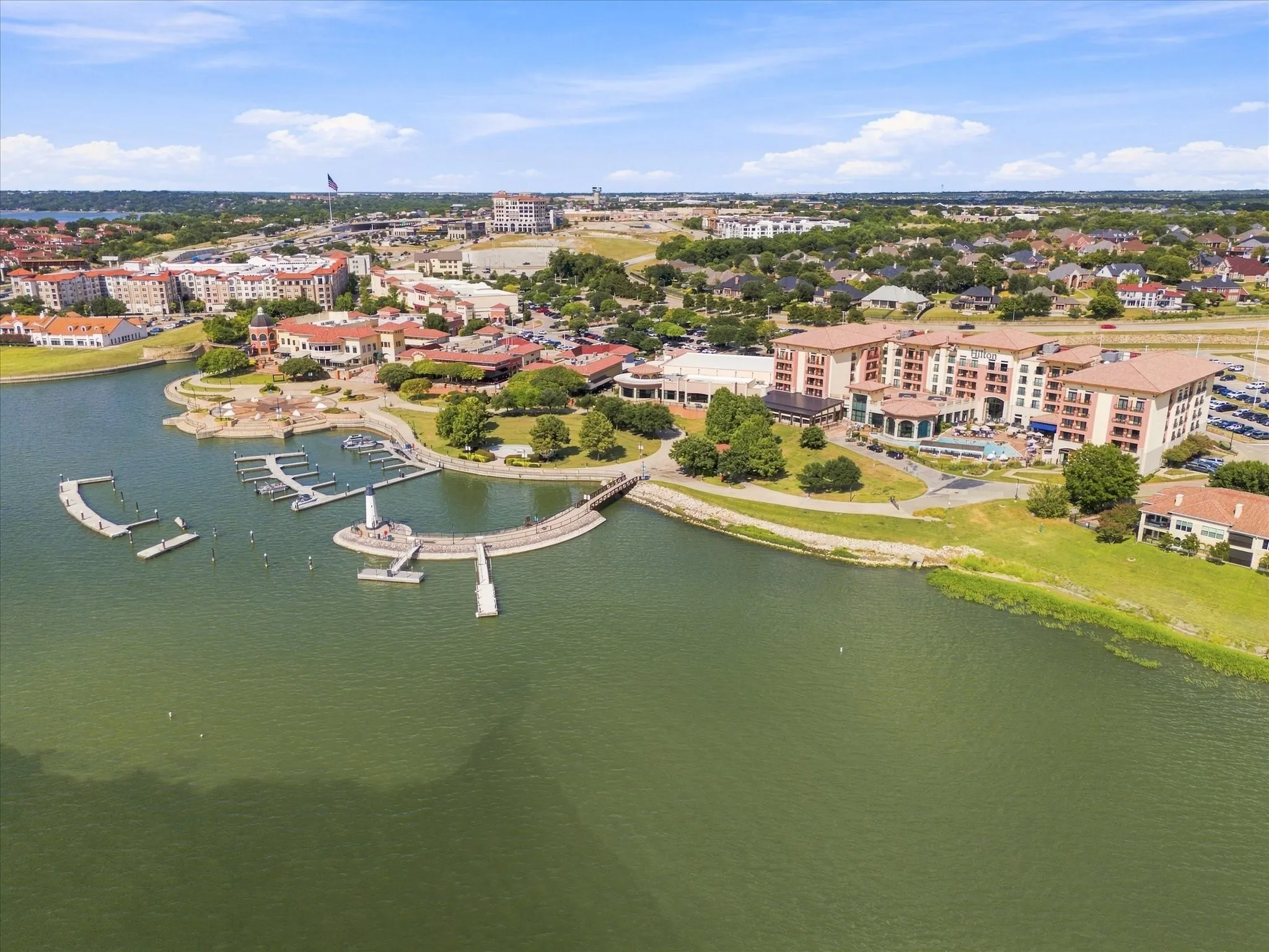 Walking distance to The Harbor with shopping, restaurants and entertainment