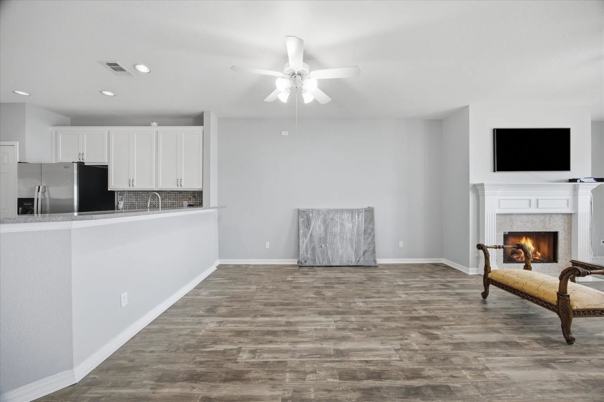 Open floor plan is a plus!