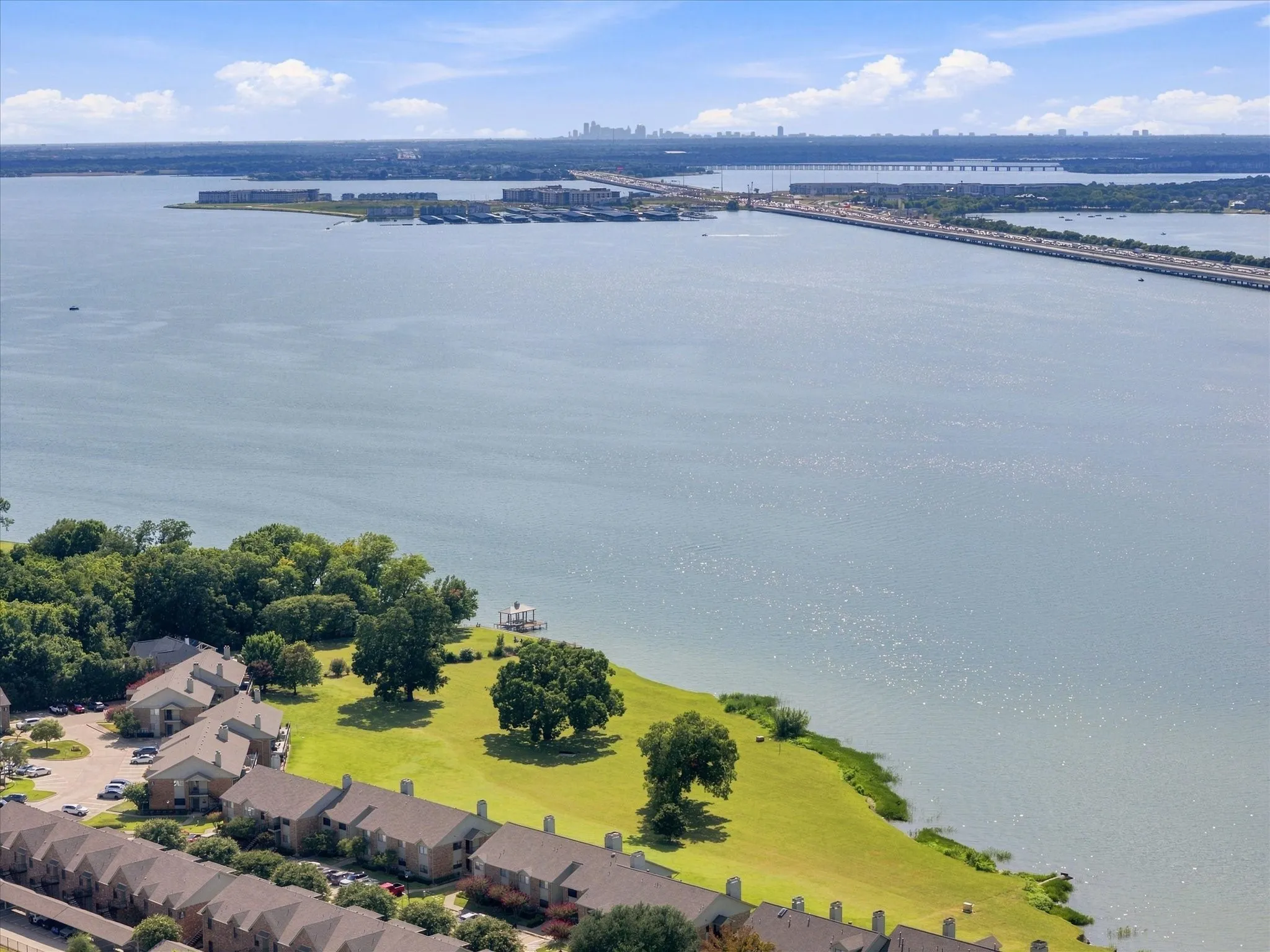 Why not live on the lake?