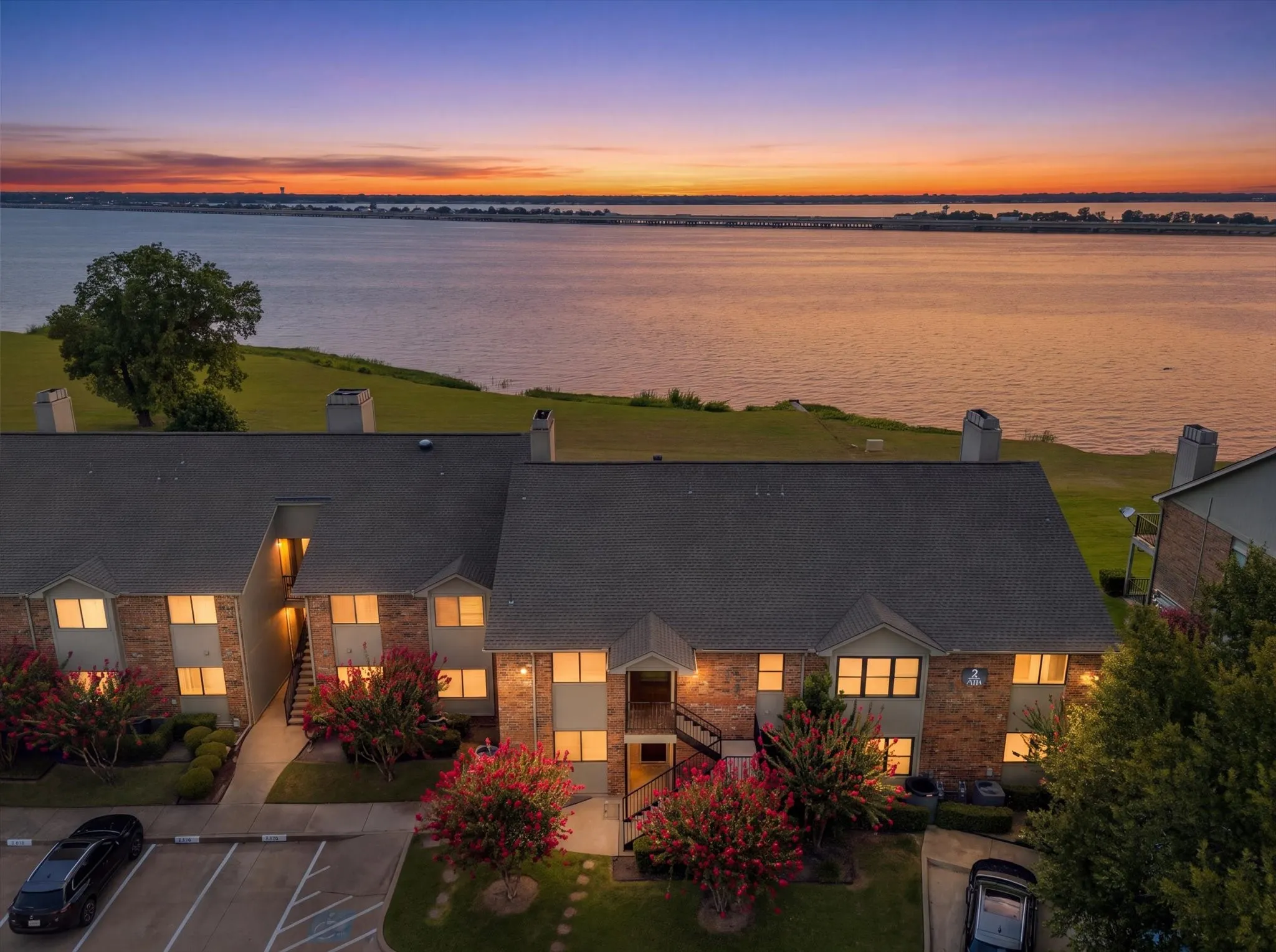 Rare find: Ground floor updated lakefront unit!