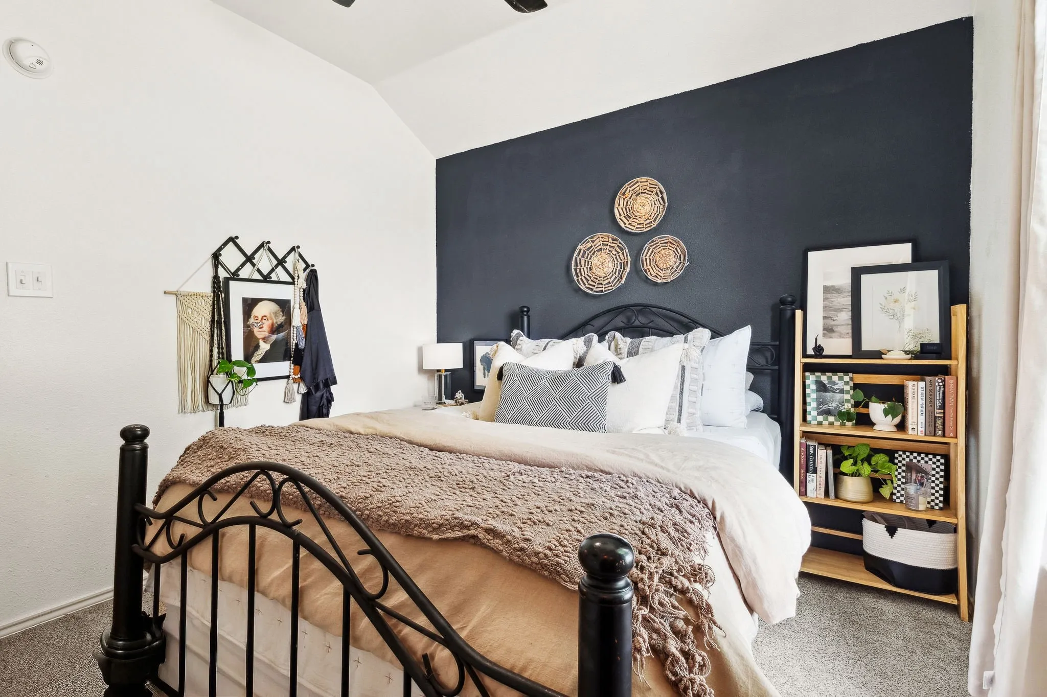 Bedroom 3, has been repainted and redecorated since these photos