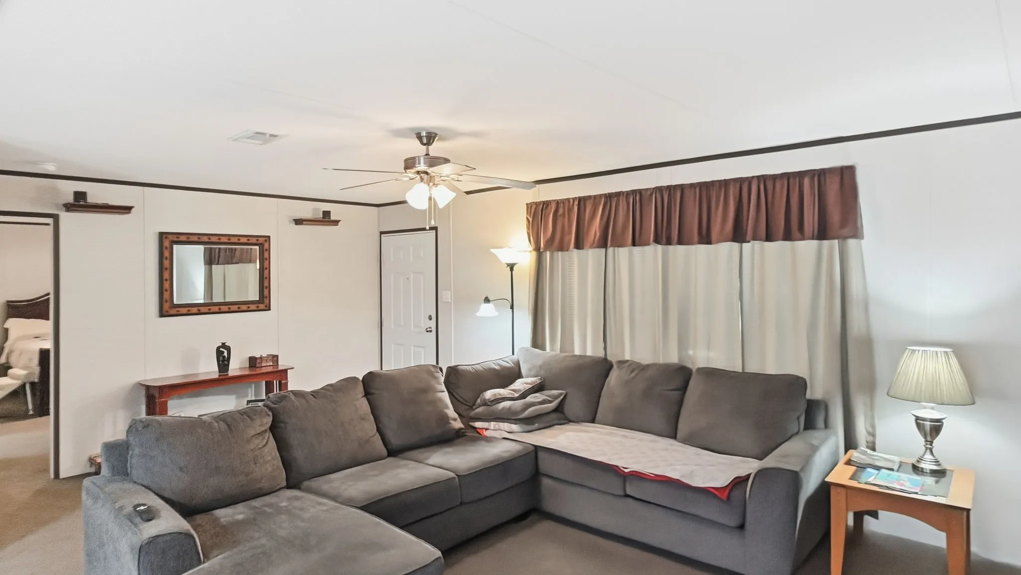 Large and open living room