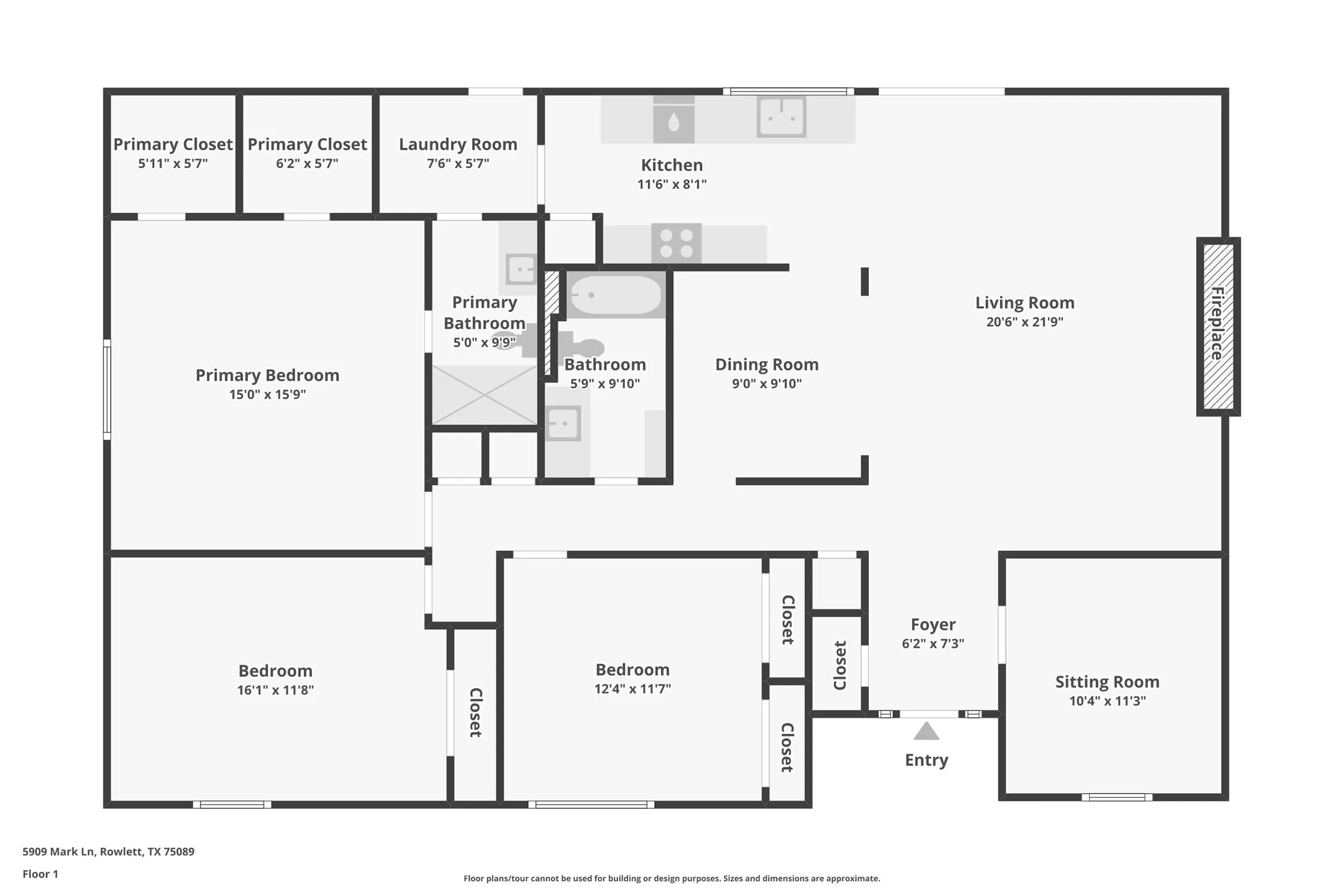 Single Family Residence For Sale in Dallas County , 5909 Mark Lane, Rowlett, Texas 75089, 3 Bedroom, 2 Bathroom, 2 Garage spaces, 1,889 Sqft, built in 1975, mls#21360592, Real Estate Agent in Rowlett, Homes For Sale in Dallas county, Homes For Sale in Rowlett, Realtor in Rowlett Texas, Real Estate Brokerage Independent Realty Texas, Luminita Cordes Realtor