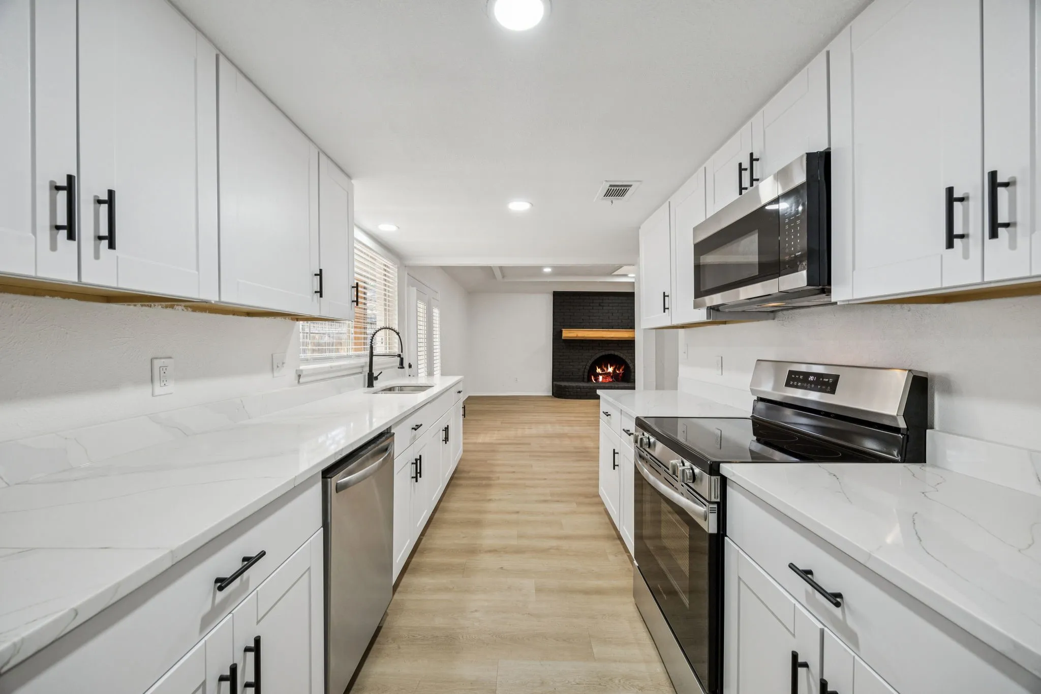 New stainless appliances