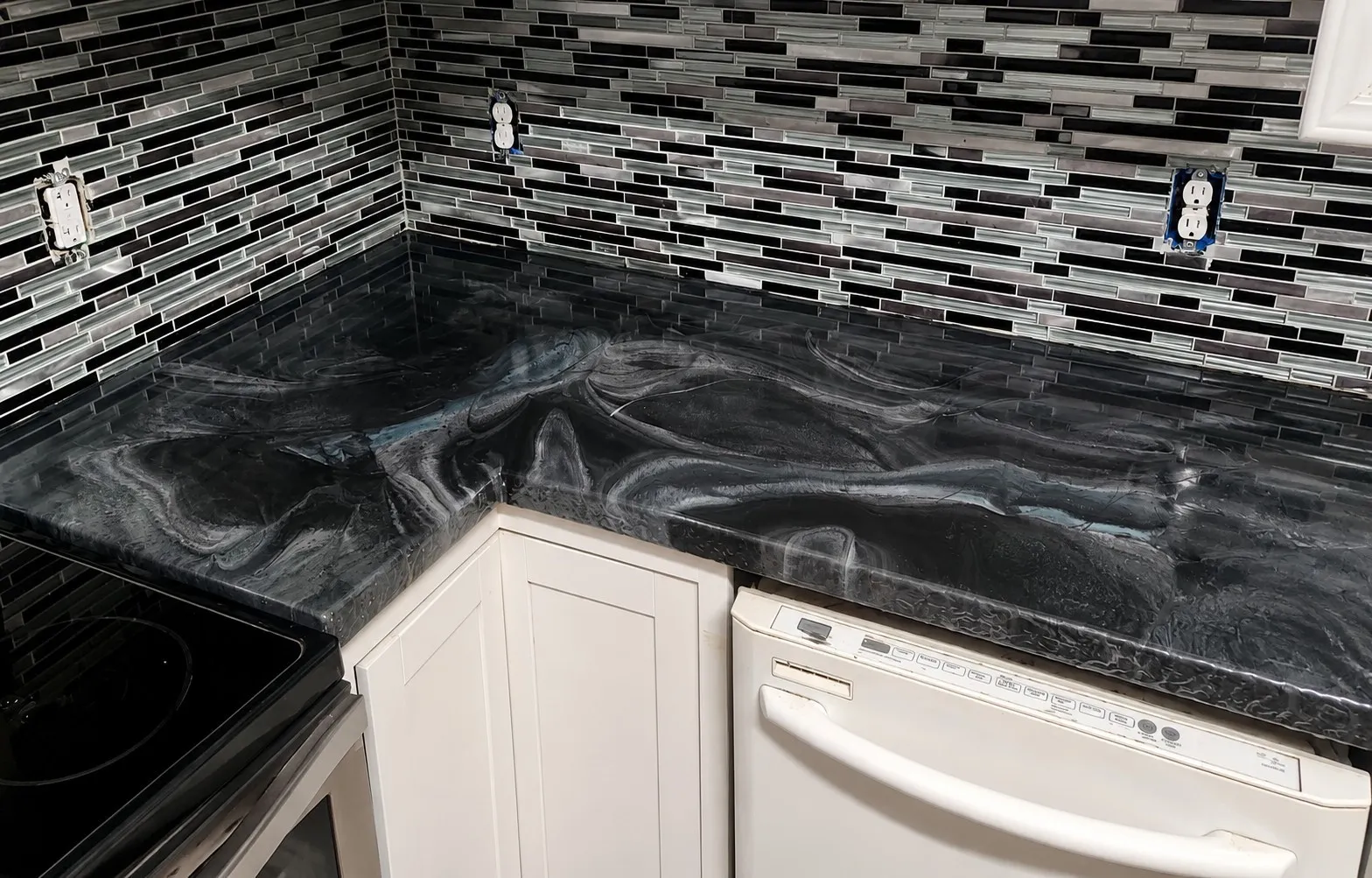 Epoxy kitchen countertops