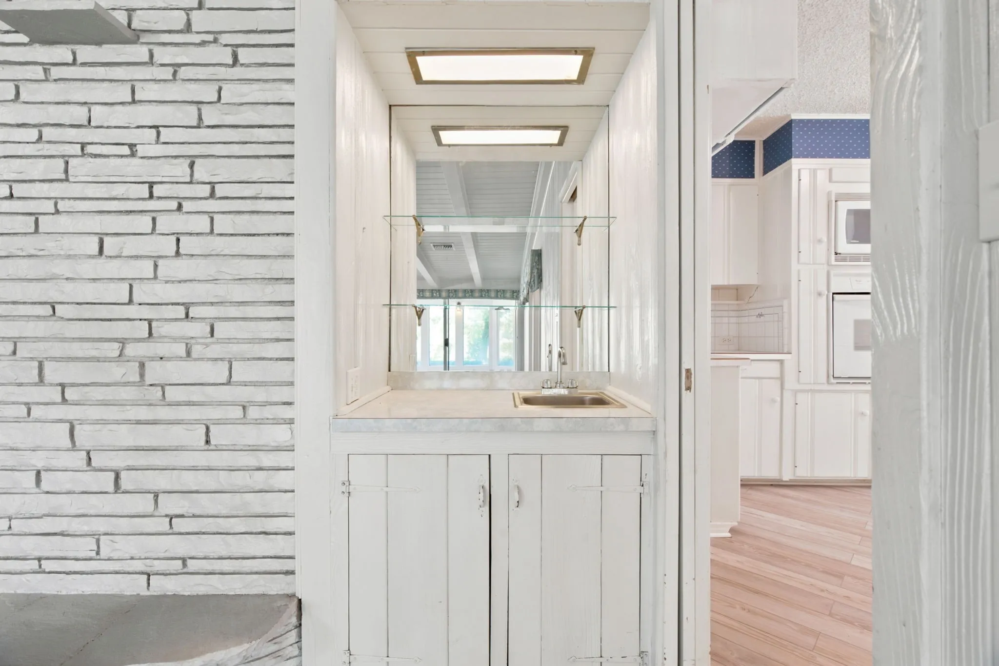 Wet bar in Family Room
