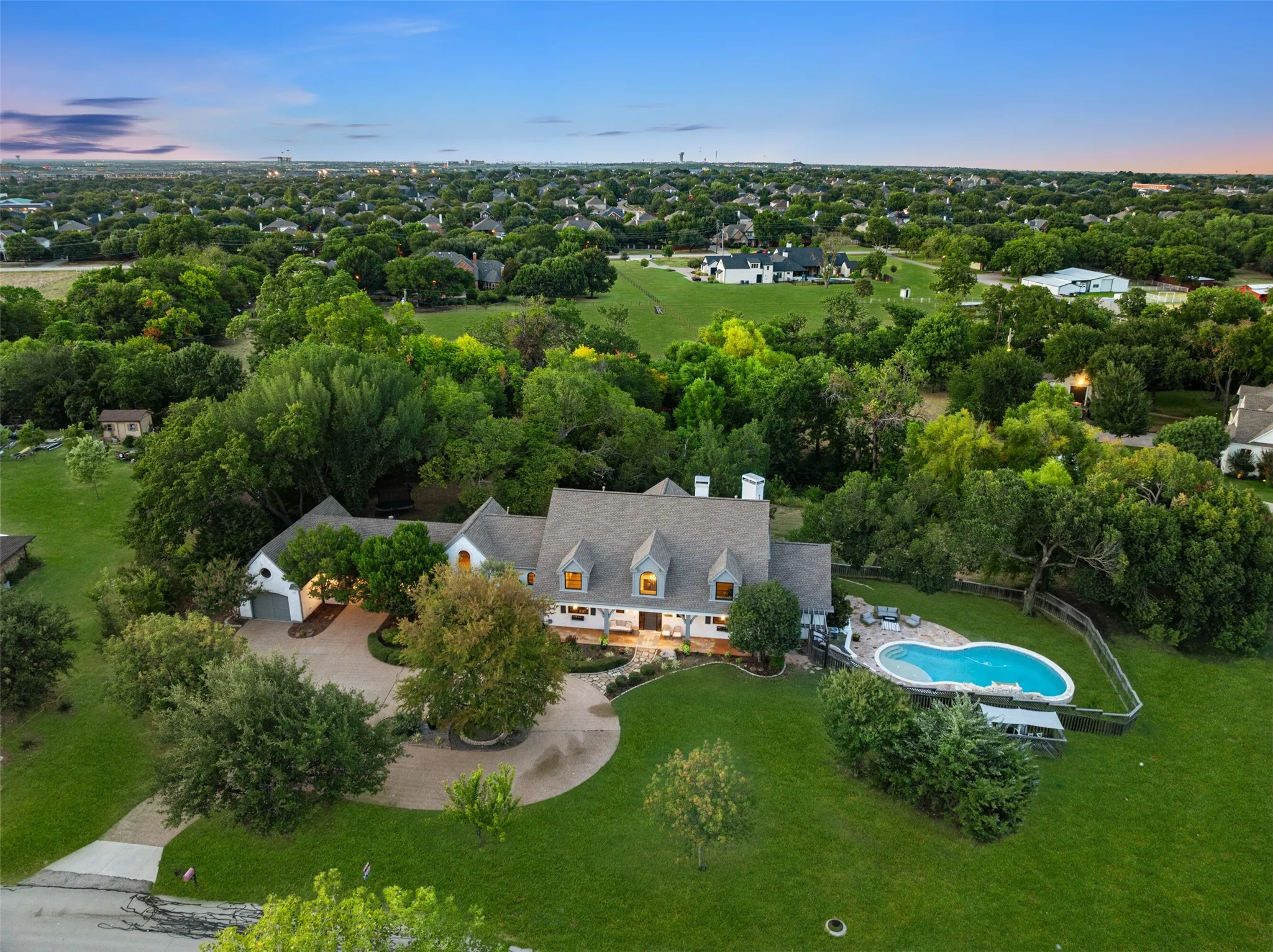 A truly special setting for everyday living and entertaining.