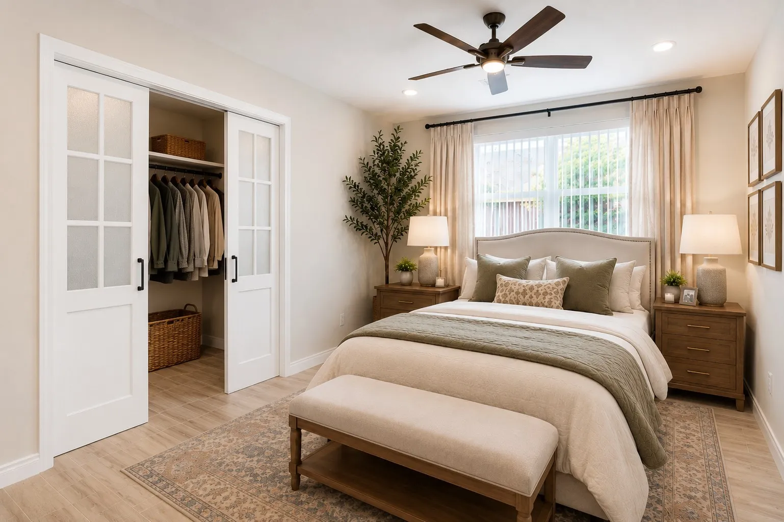 ARE YOU WANTING 3 BEDROOMS? ADD CLOSET DOORS AND ENTRY SLIDING DOOR AND DONE.