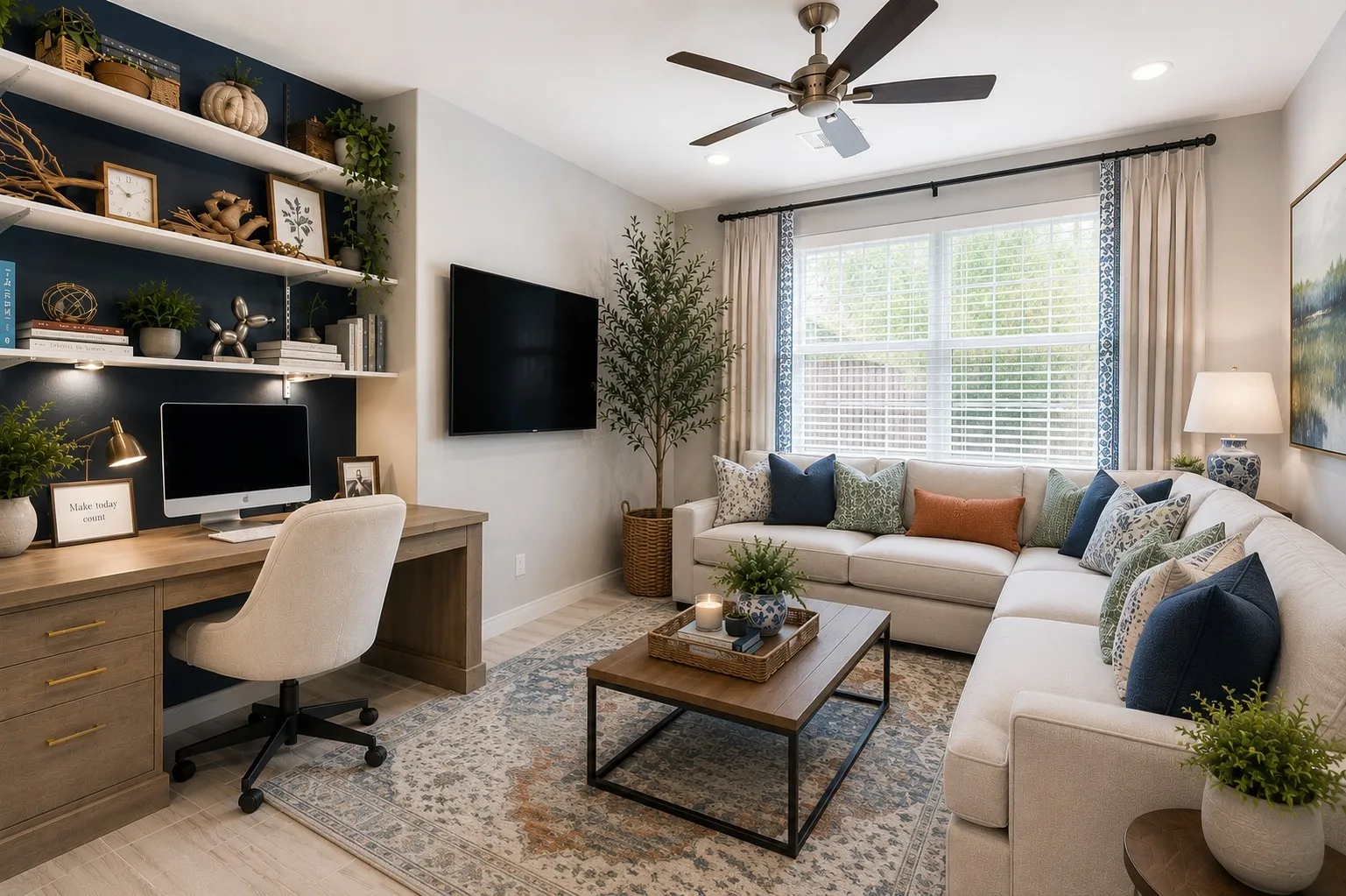 ARE YOU WANTING AN OFFICE OR DEN? THIS IS HOW WE SEE IT.