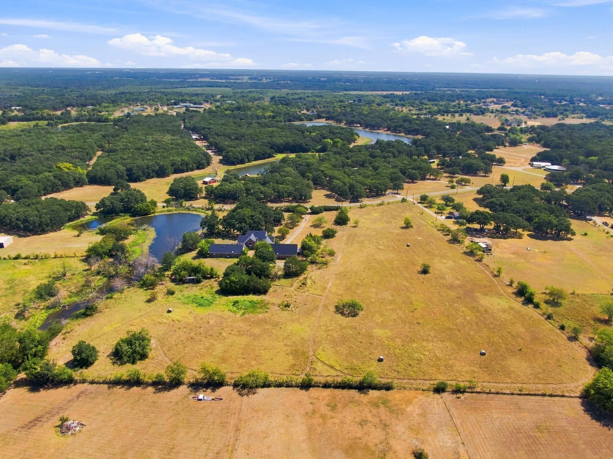 Looking from the back of the property.