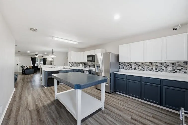 Space for multiple helpers in the kitchen