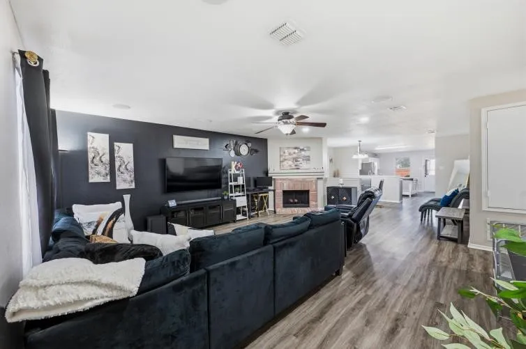 Open with lots of natural light