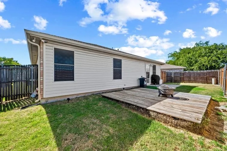 Extended patio
