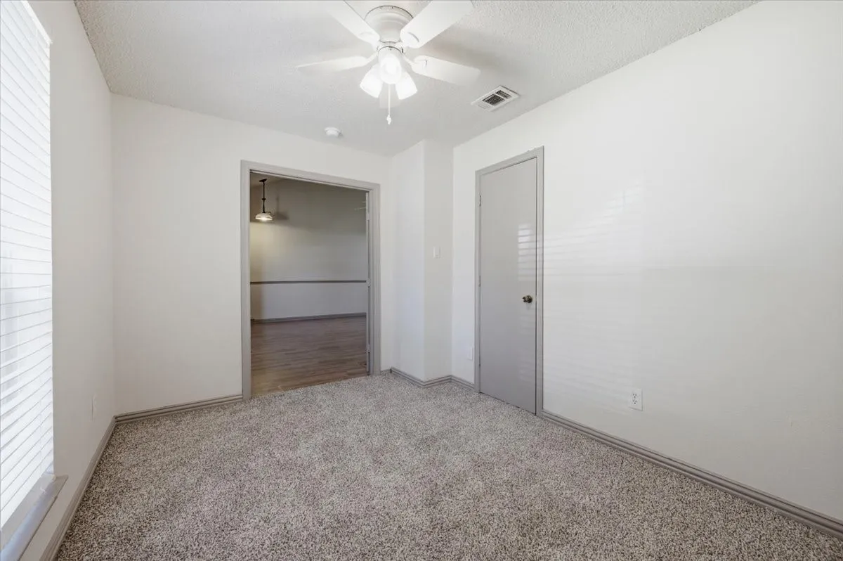 Bedroom 3 off living area - could be office space