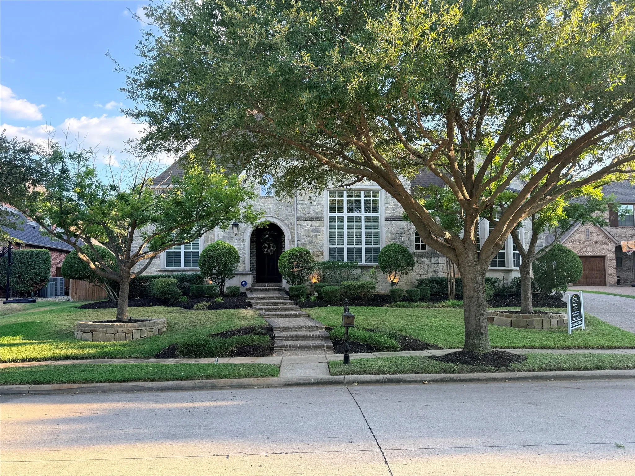 Set on a private lot in sought-after Bridlewood, this custom home combines an established neighborhood setting with important updates including a newer roof and HVAC system.