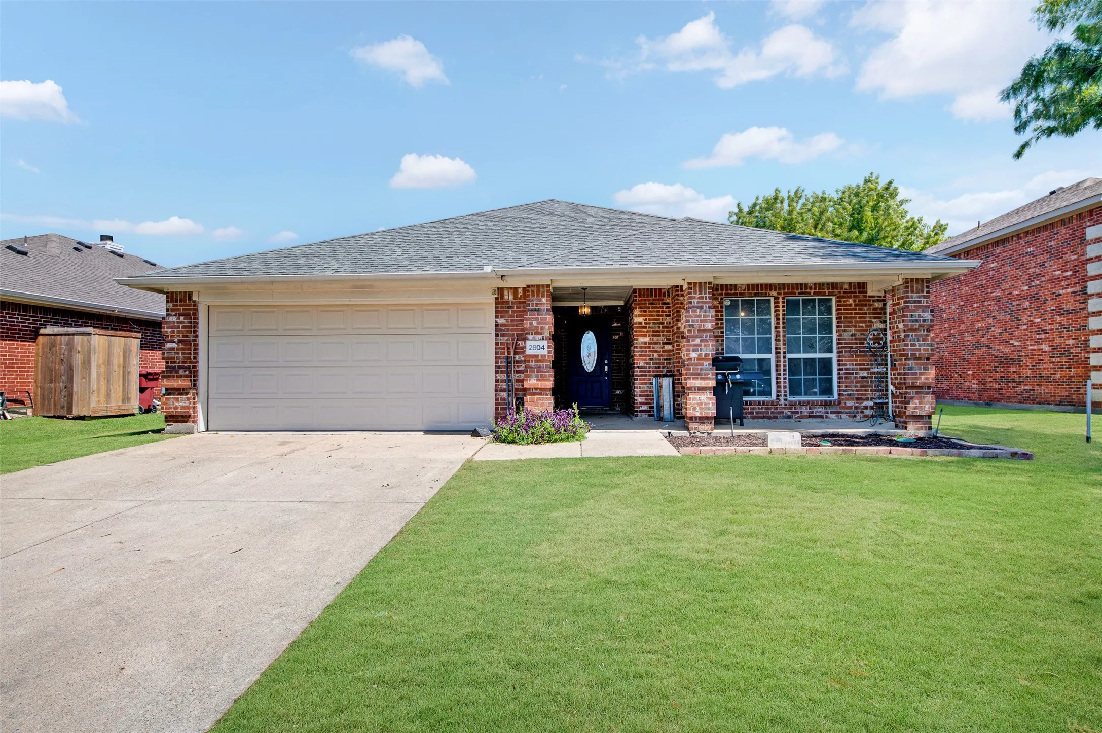 Another view of the front of the house