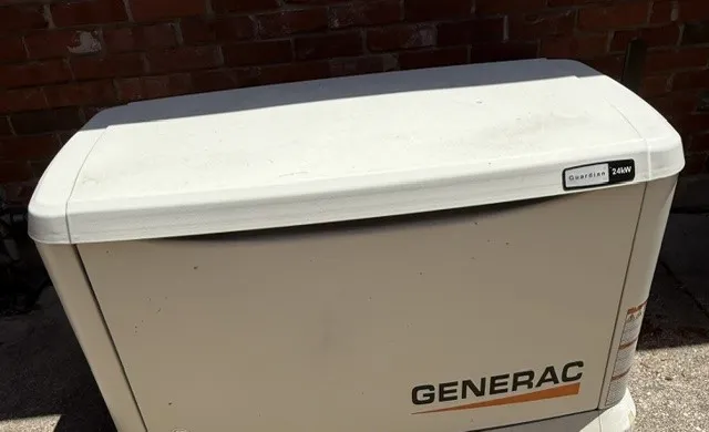 Prepared! This generator was installed in 2021