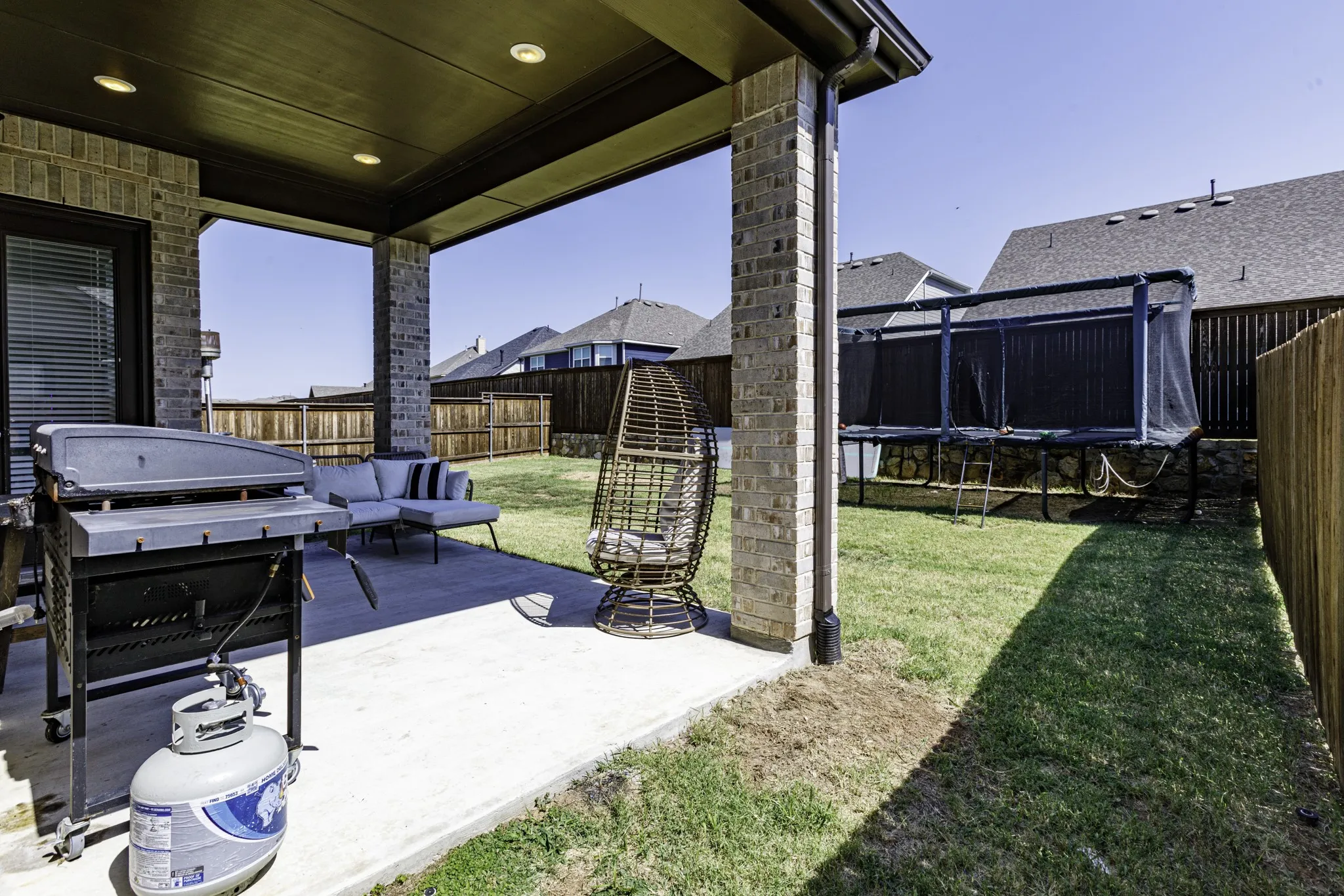 Coverd patio