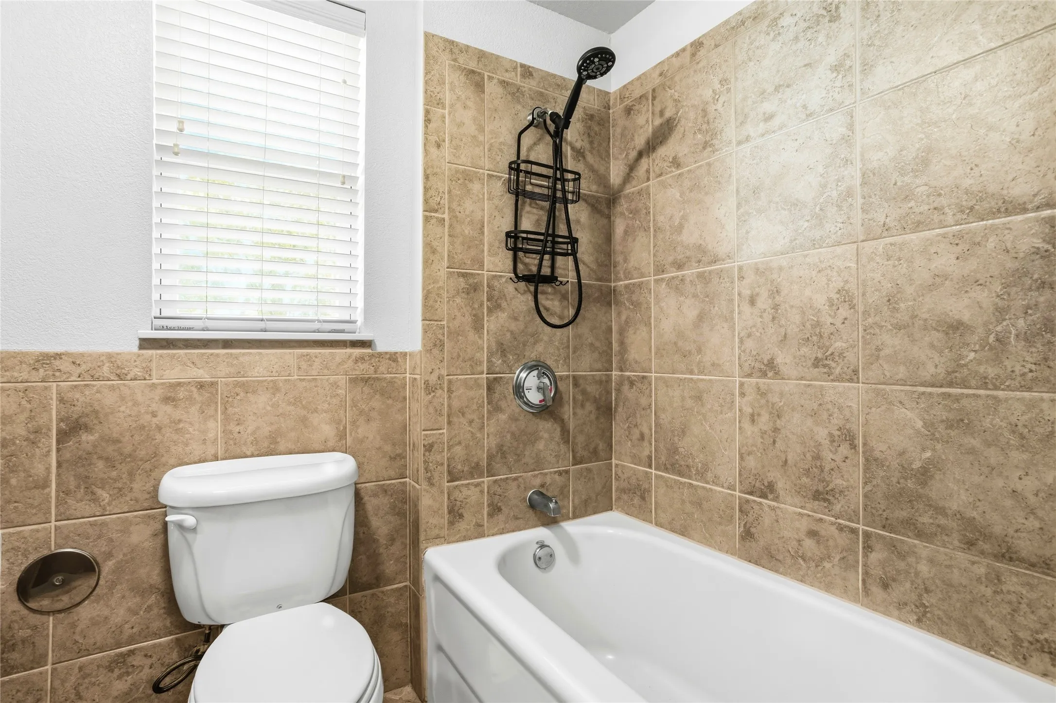 Beautifully tiled bathroom