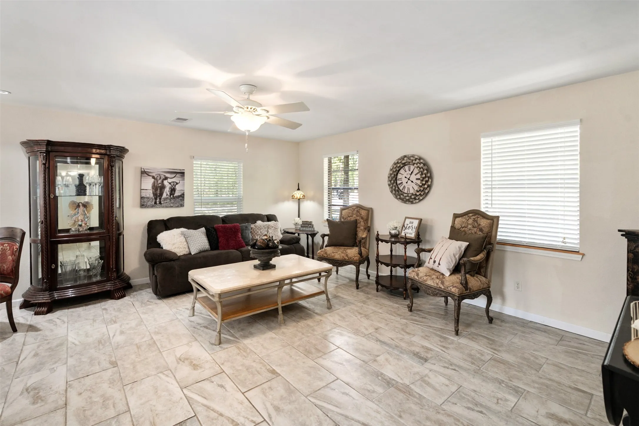 Gorgeous Matching Flooring Throughout