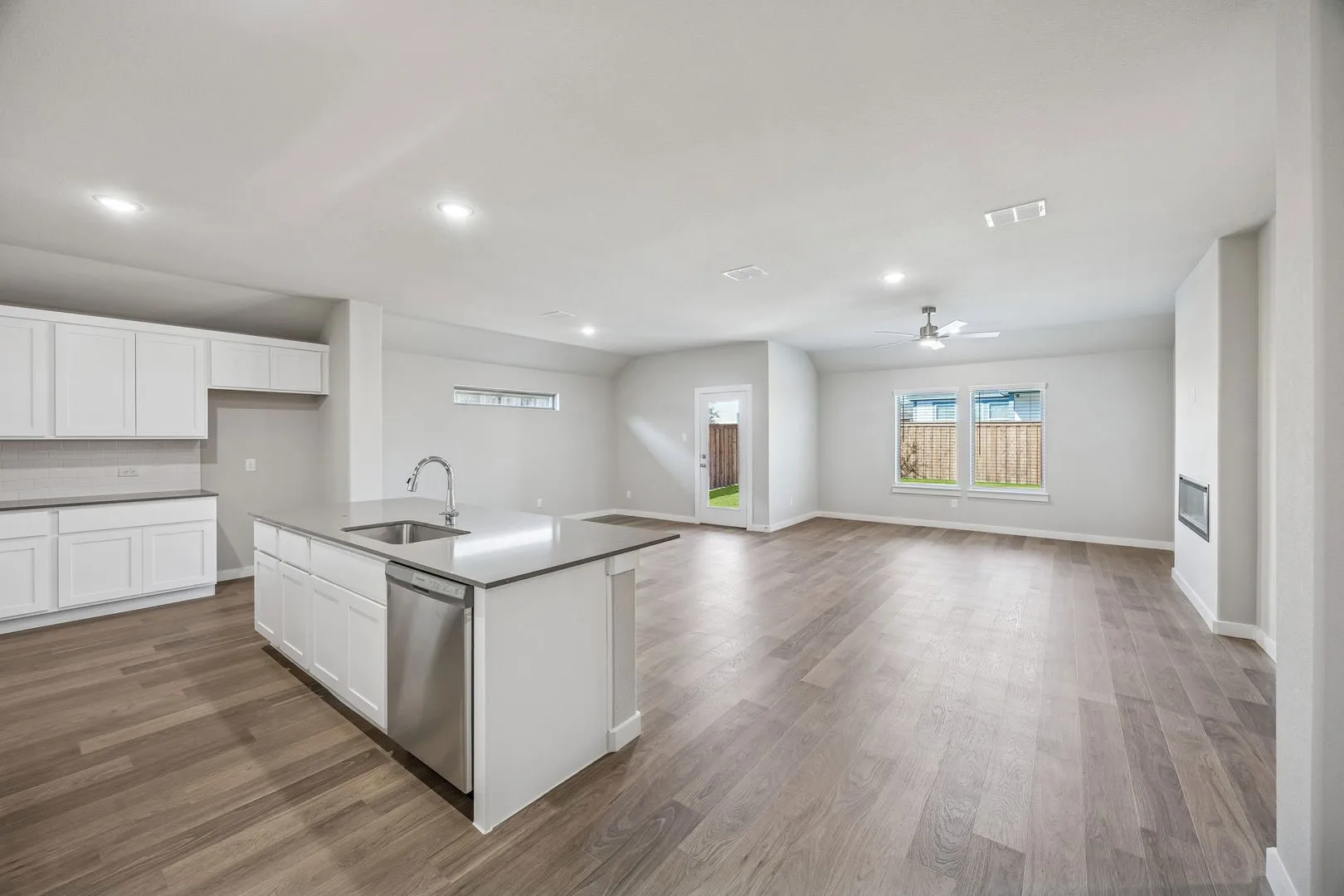 Open Floorplan in the Heisman home plan by Trophy Signature Homes – REPRESENTATIVE PHOTO