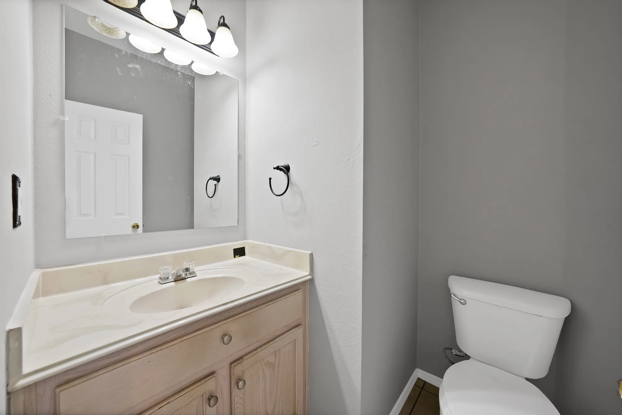 half bath in first floor