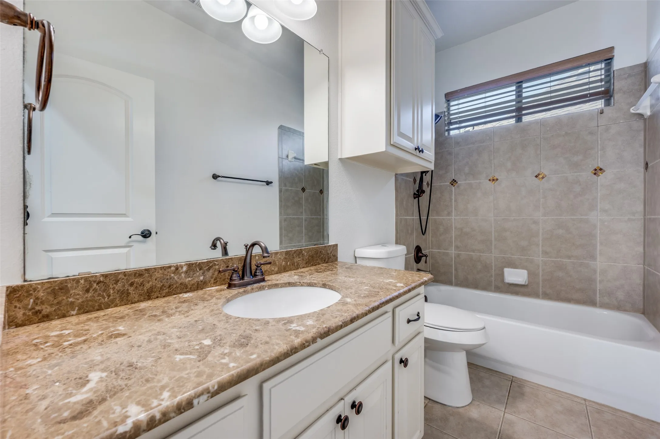 One of the guest baths on the 2nd floor
