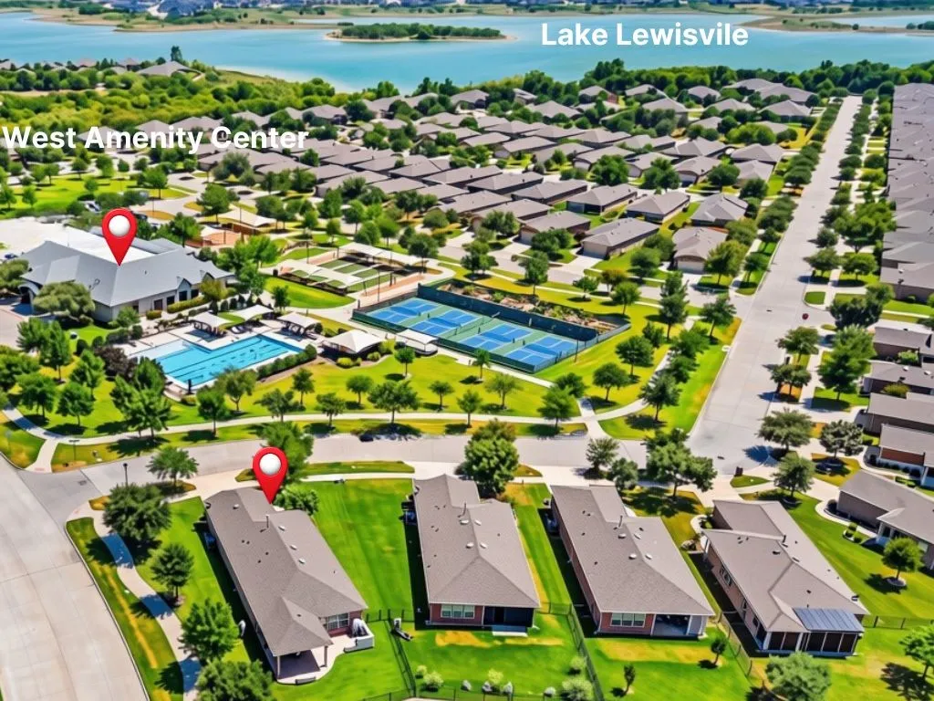 Best location on the west side of Frisco Lakes!