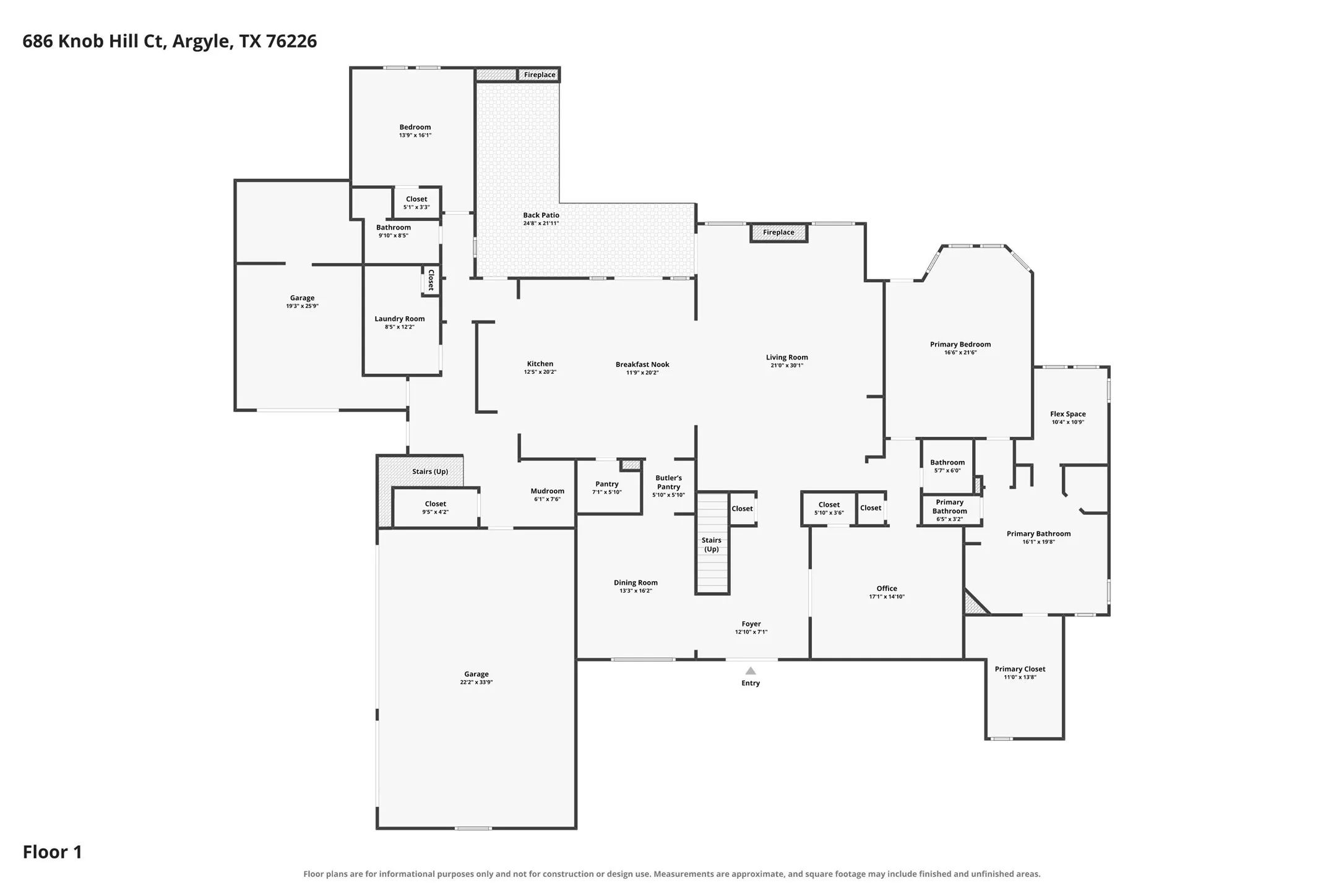 1st floor - floor plan