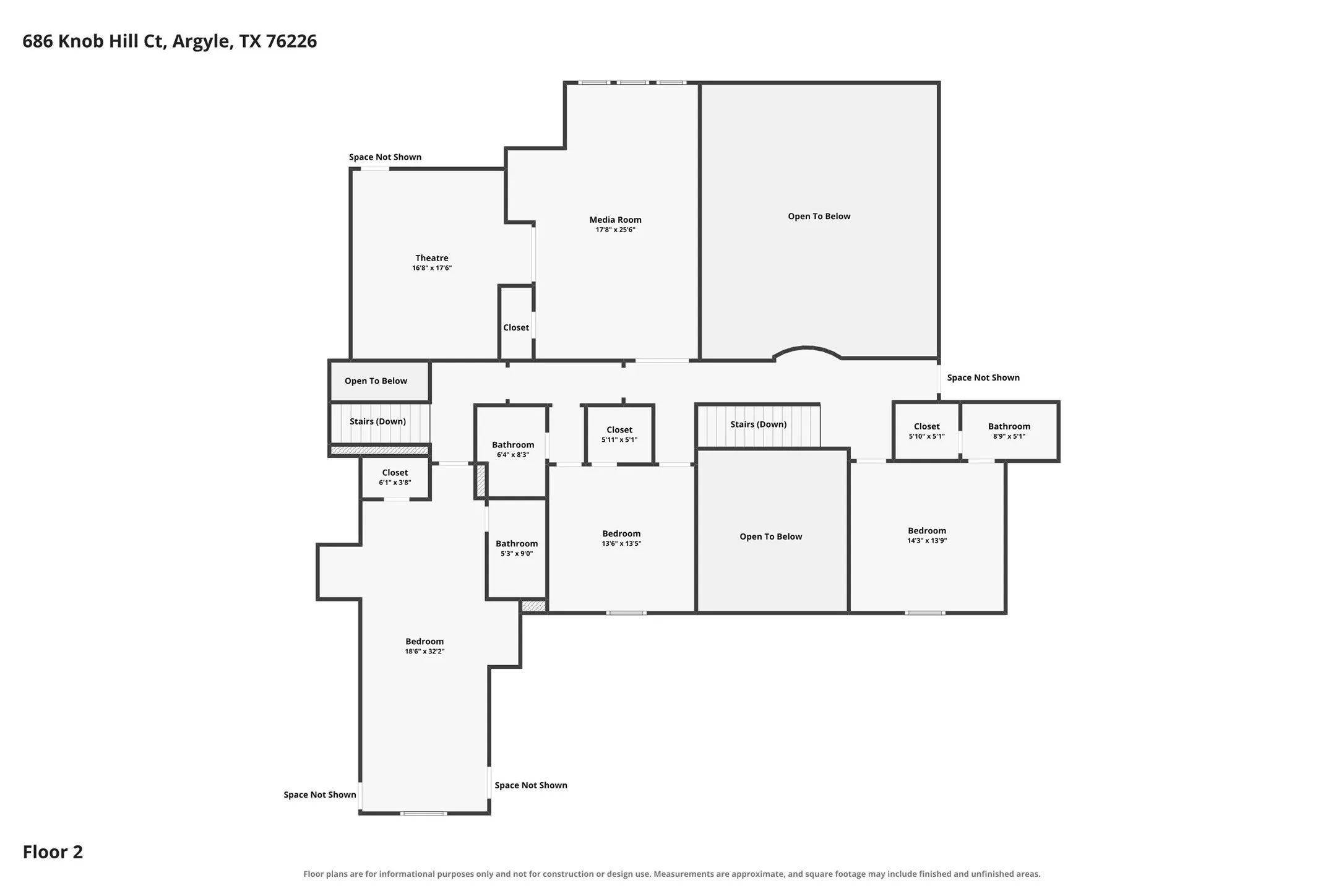 2nd floor - floor plan