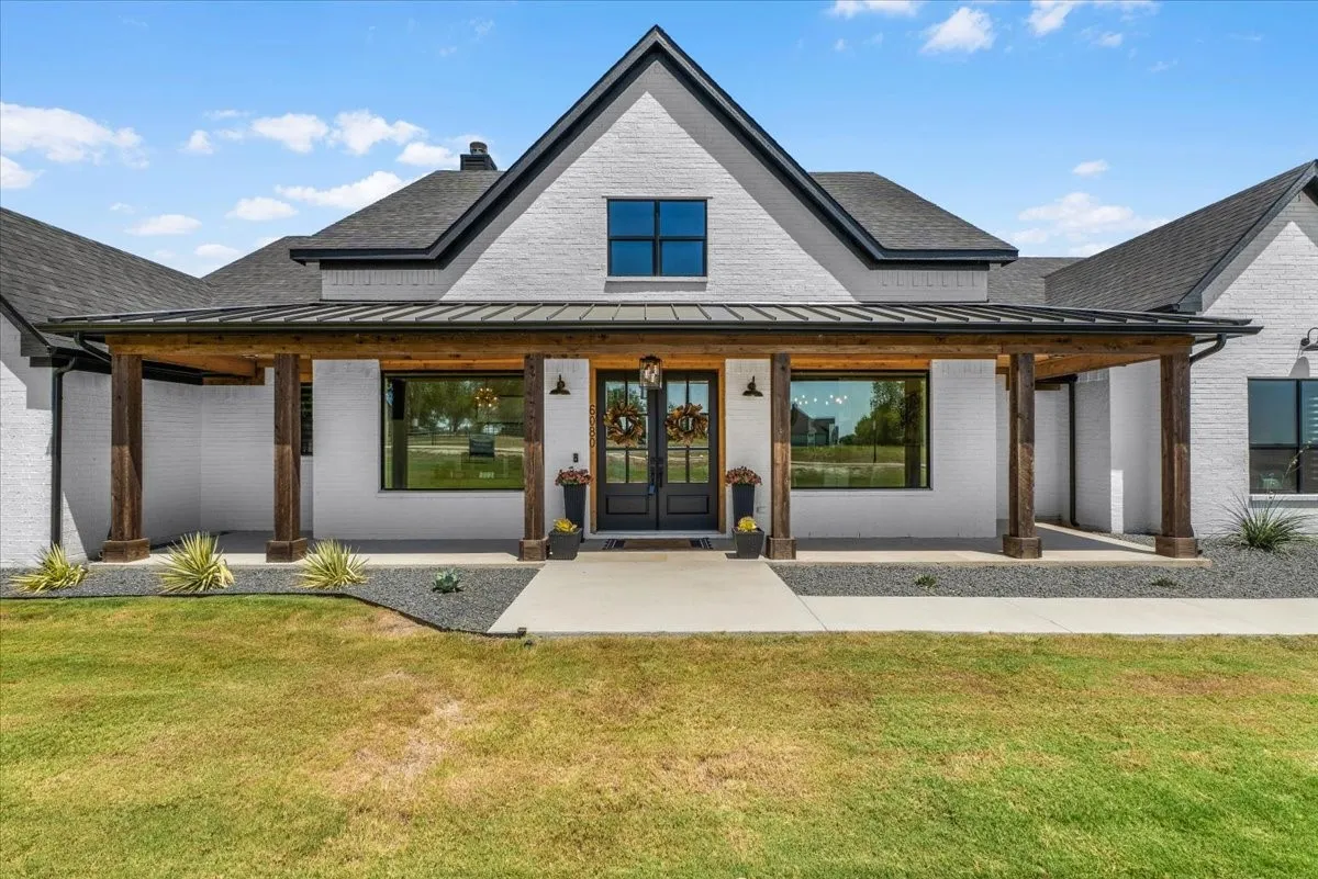 Front of home.