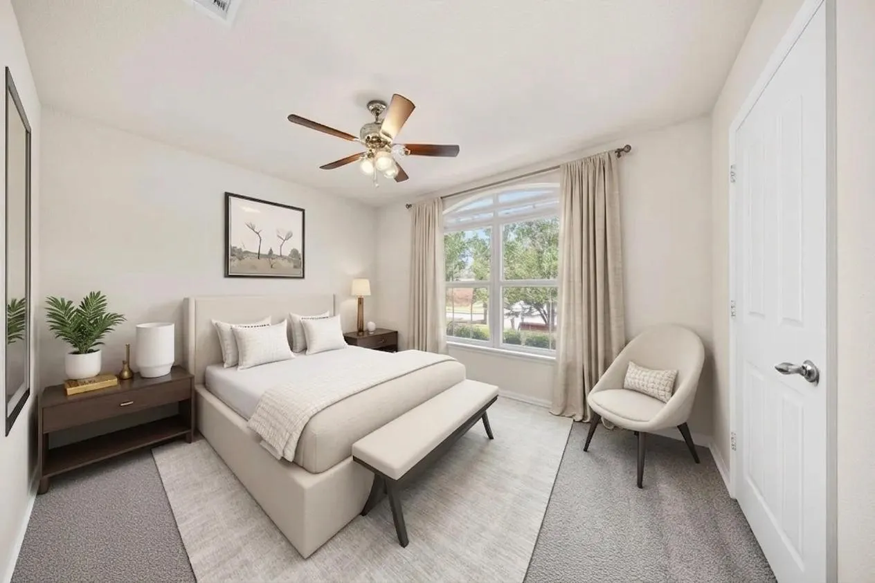 New carpet -Virtually Staged