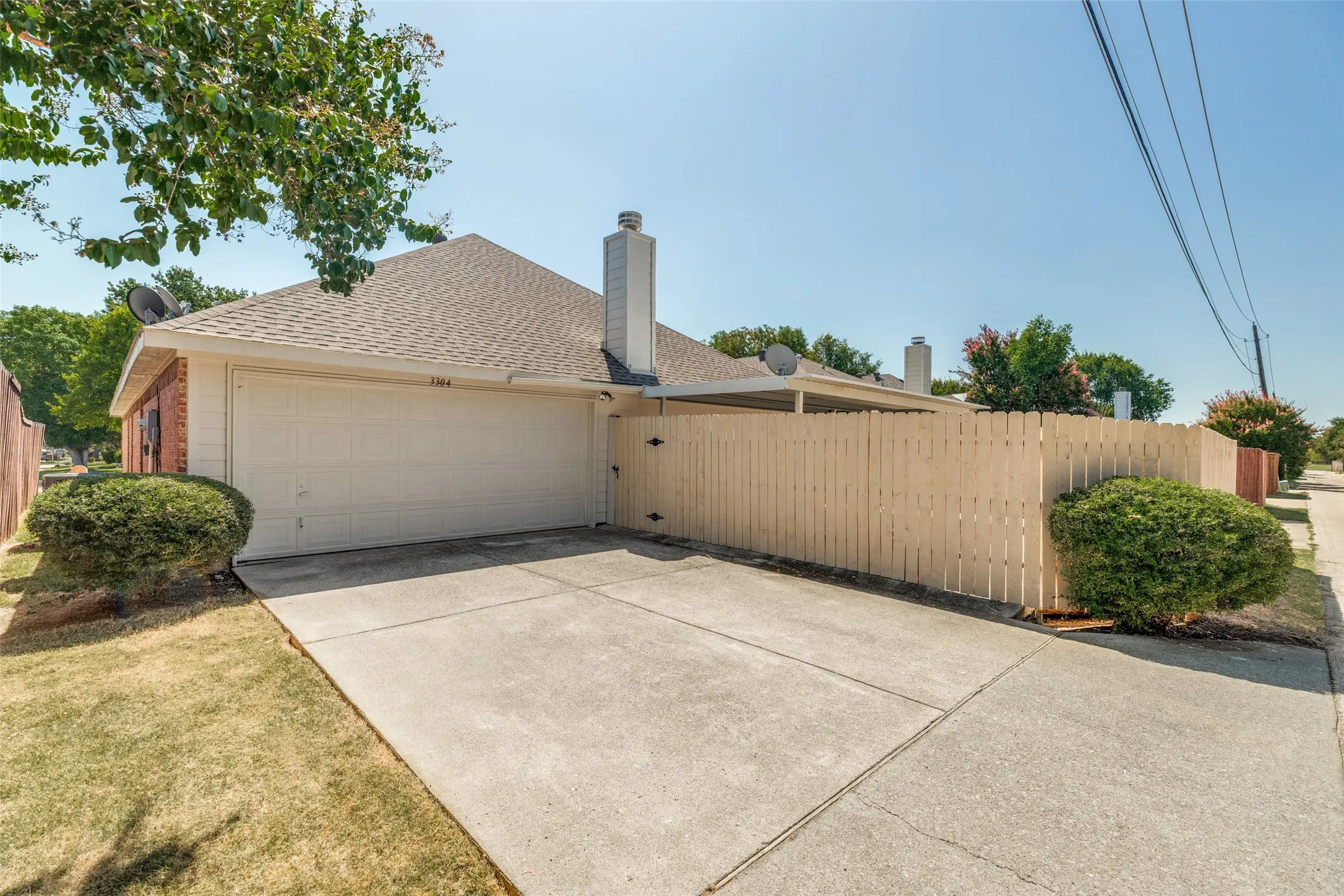 Rear Entry Driveway