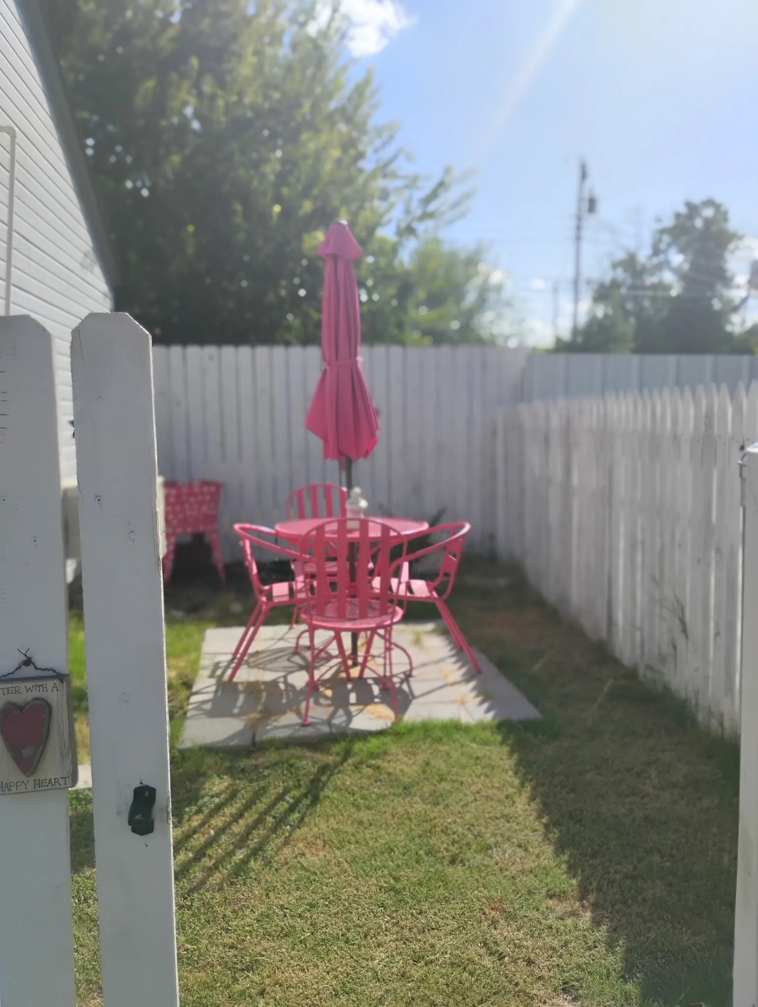 Side Patio Area