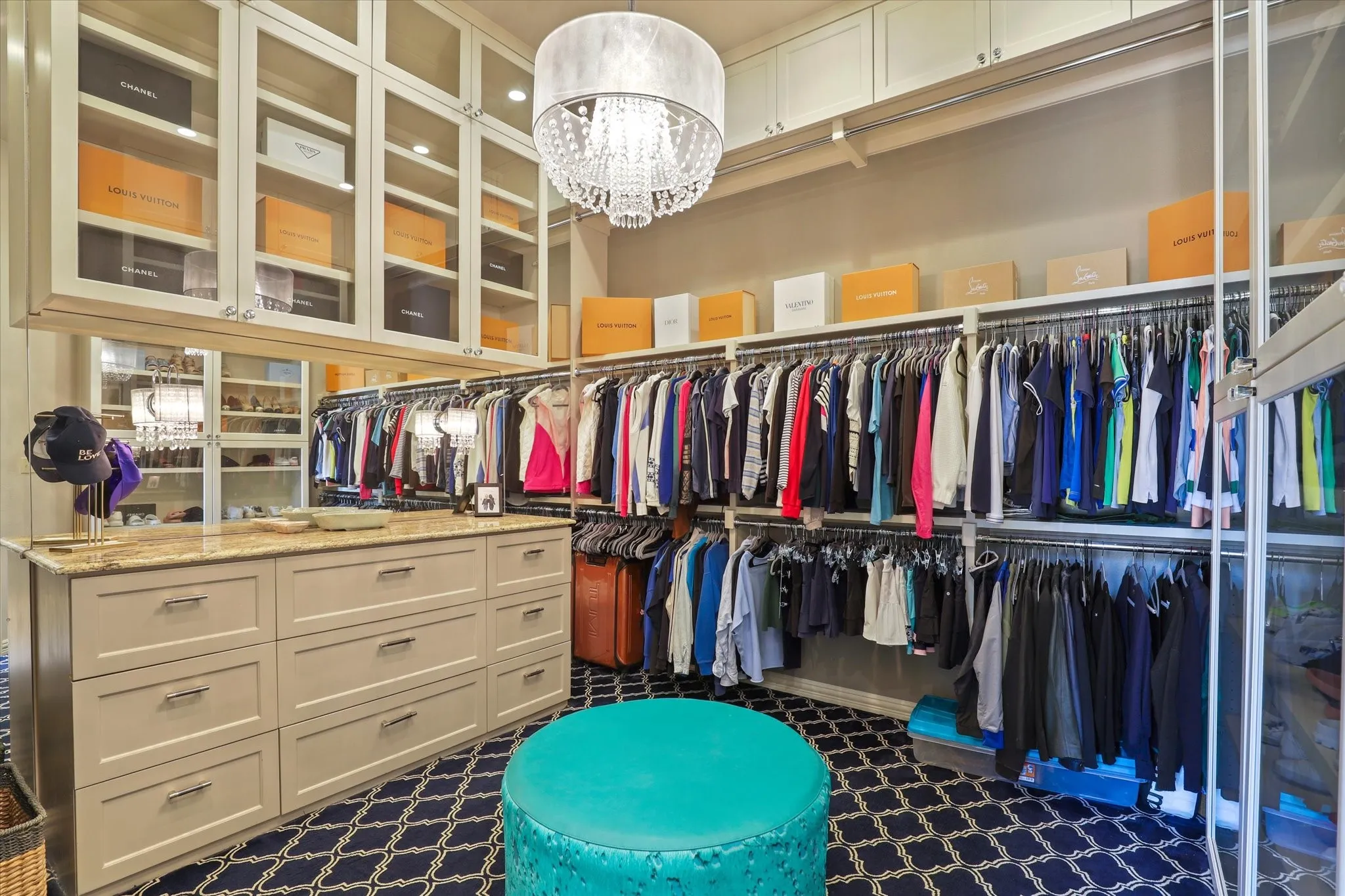 One of the primary Bedroom closets.
