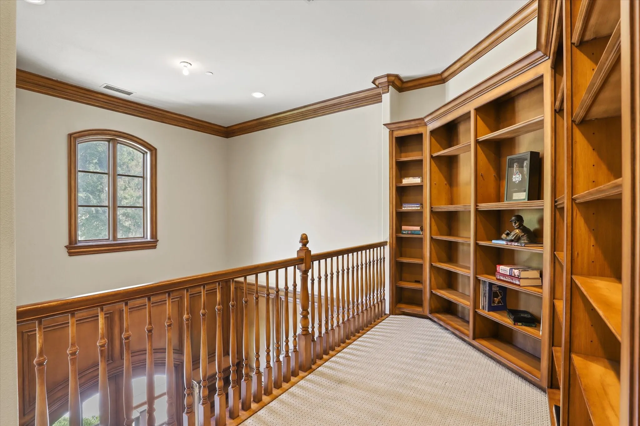 2nd Floor Library above Primary Bedroom.