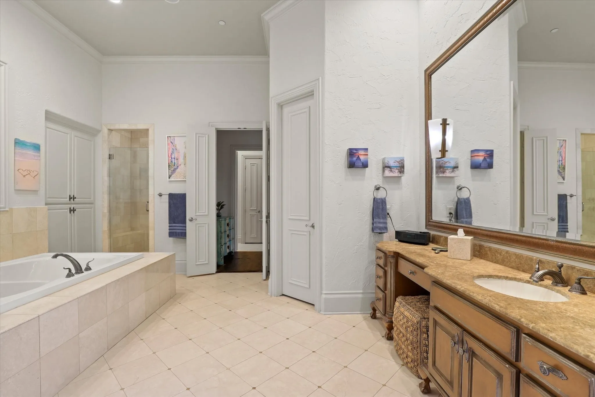 One side of the Primary Bath.