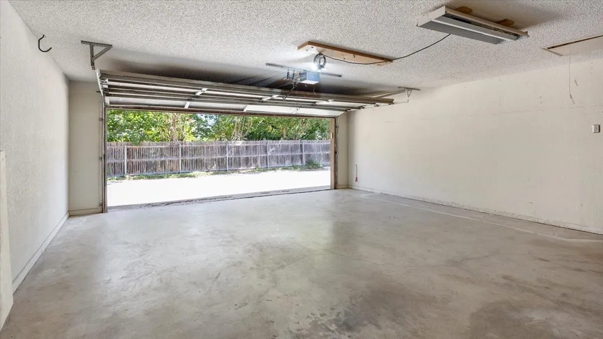 Two-car garage!