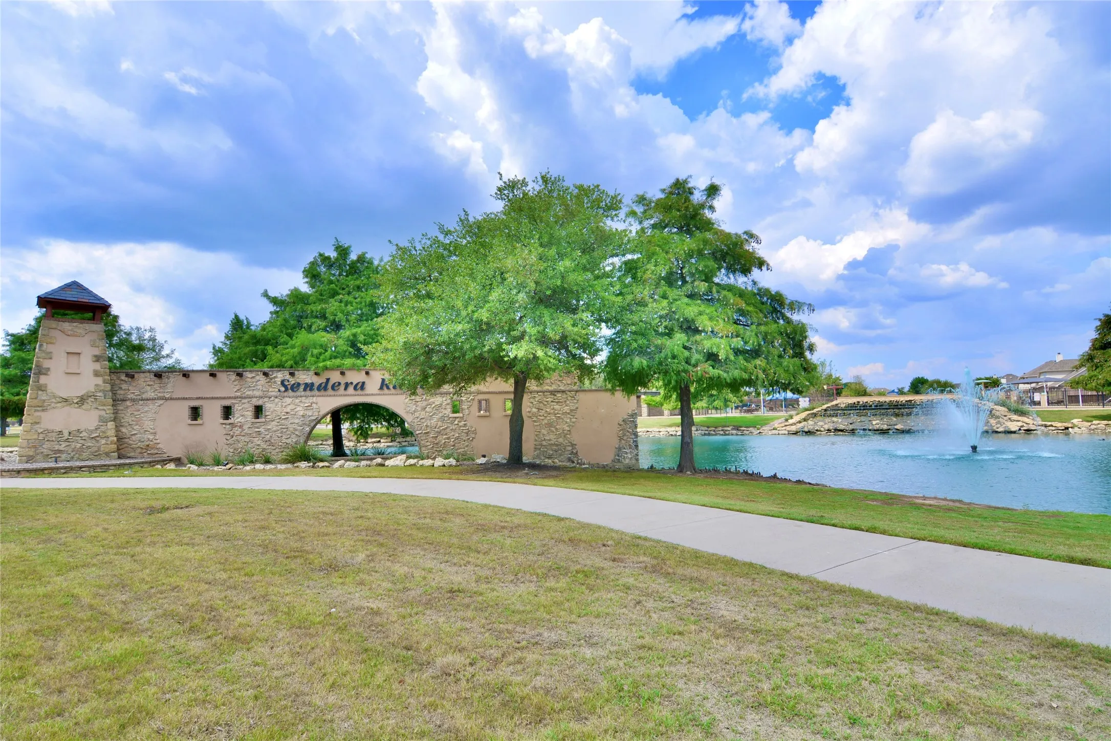 Sendera Ranch duck pond