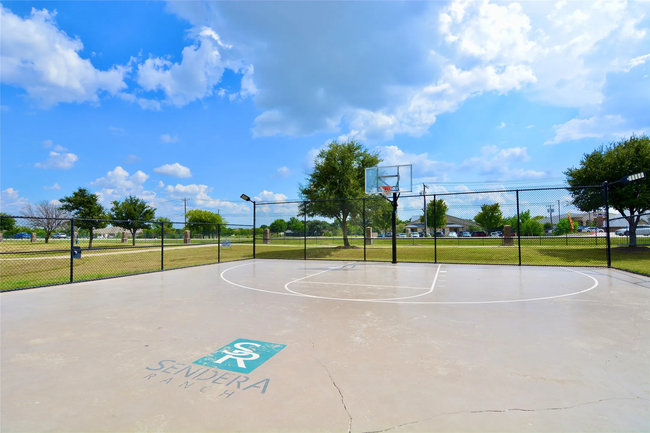 1/2 basketball court