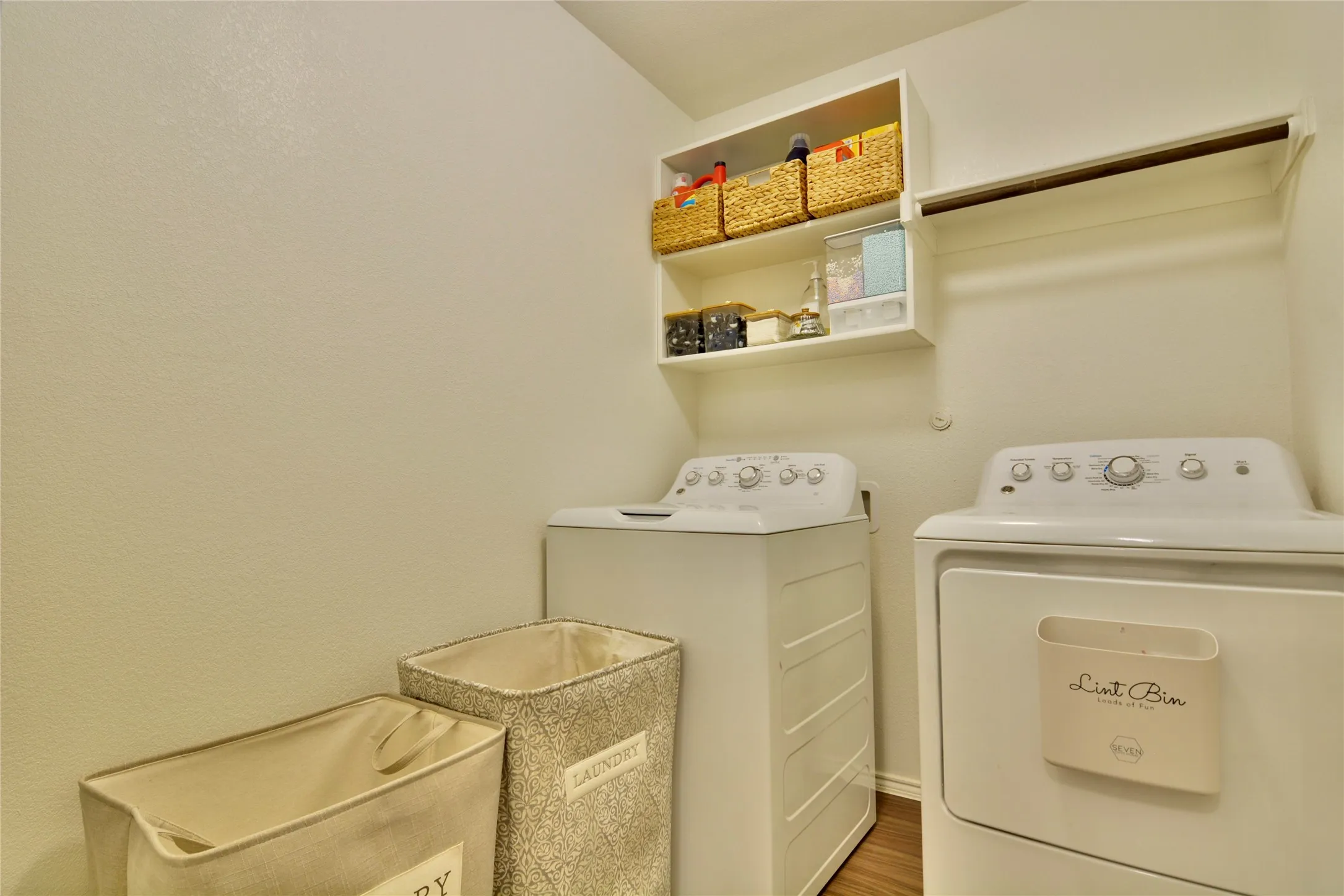Separate laundry room