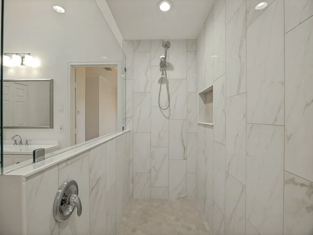 Massive shower in primary suite!