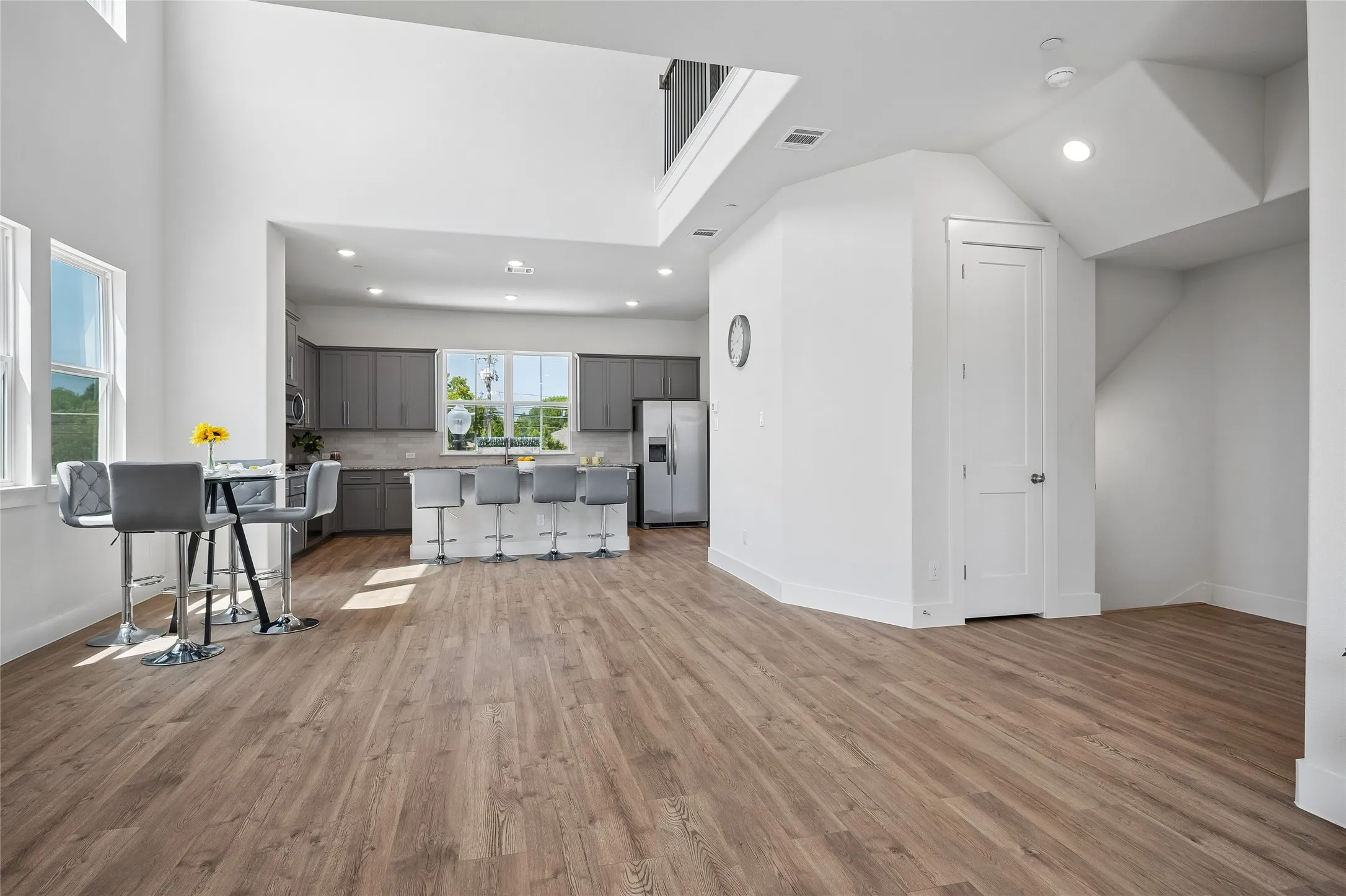 View toward Kitchen from Living space